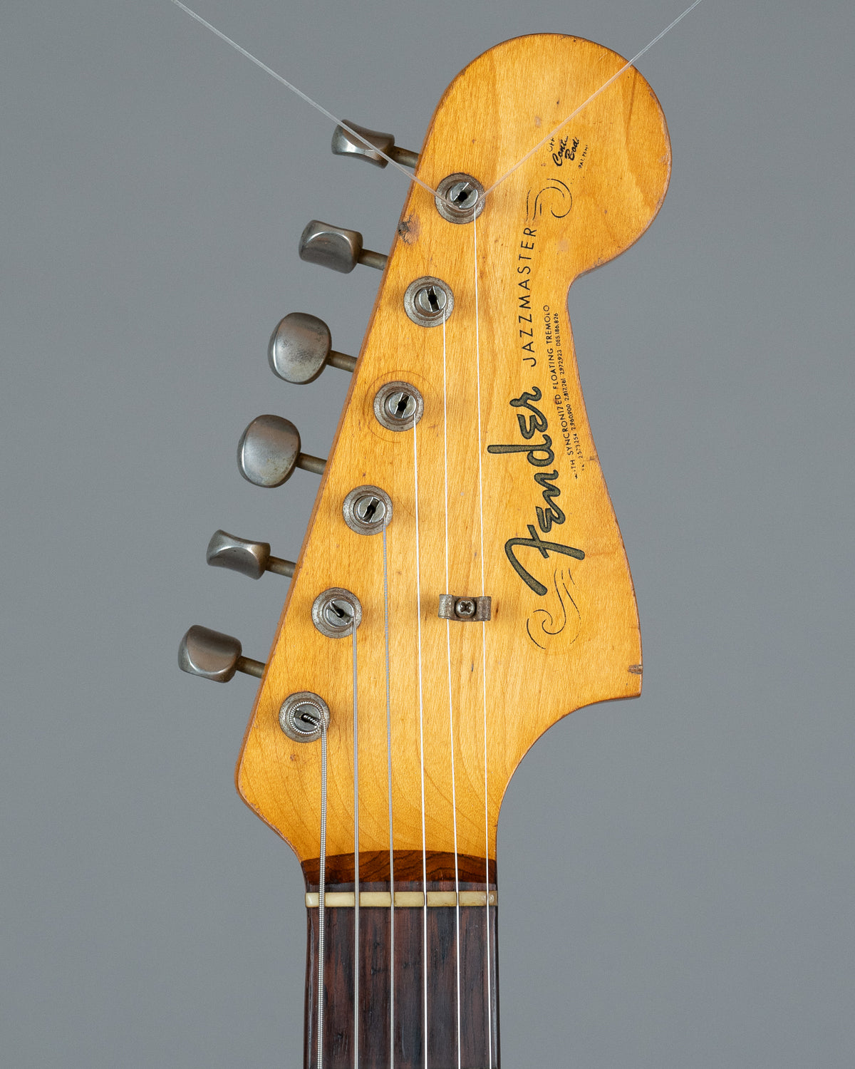 1962 Fender Jazzmaster (USA,  Sunburst,  OHSC)