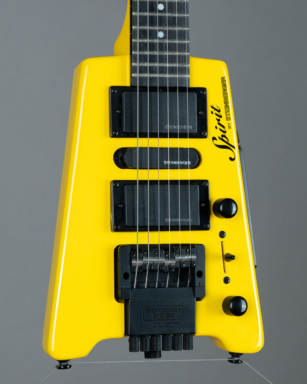 2018 Steinberger Spirit GT Pro Deluxe (China, Hot Rod Yellow)