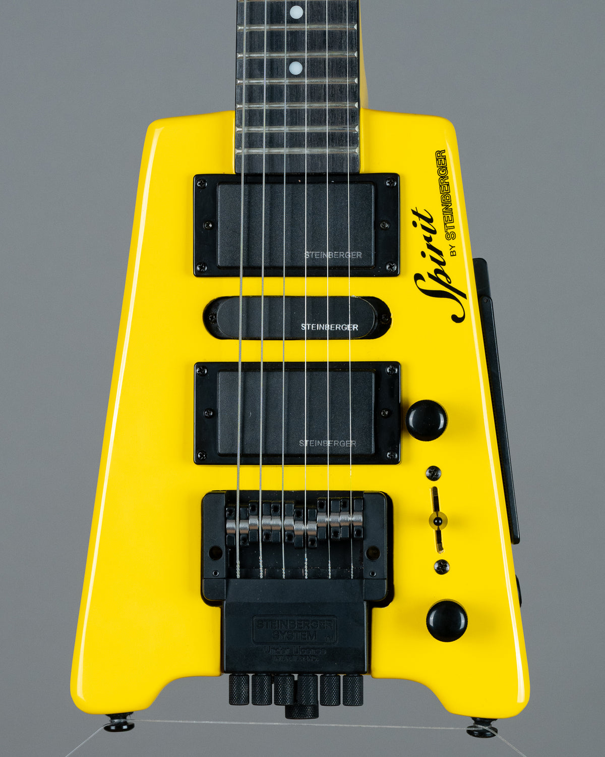 2018 Steinberger Spirit GT Pro Deluxe (China, Hot Rod Yellow)