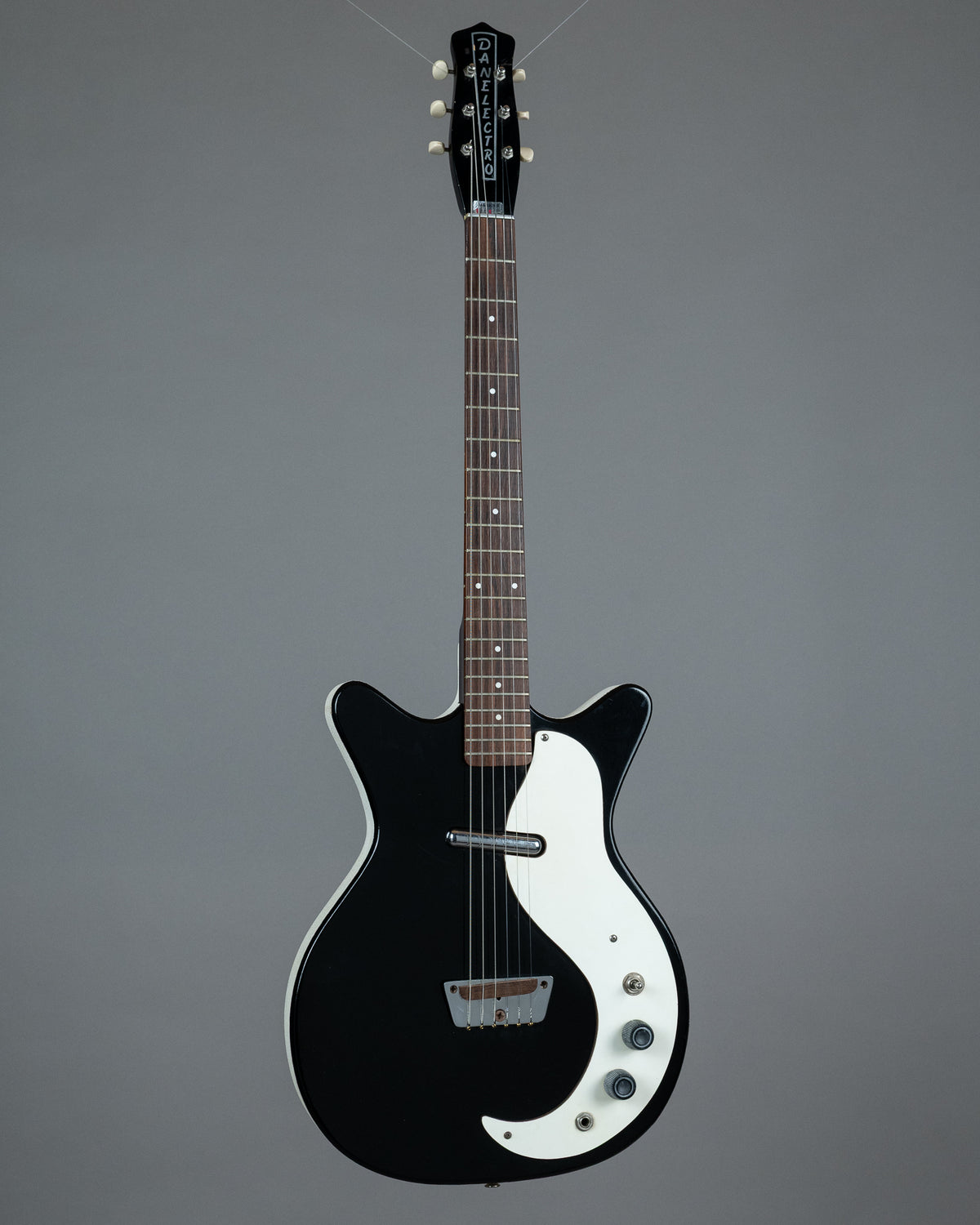 1964 Danelectro DC-1 (USA, Black, OHSC)