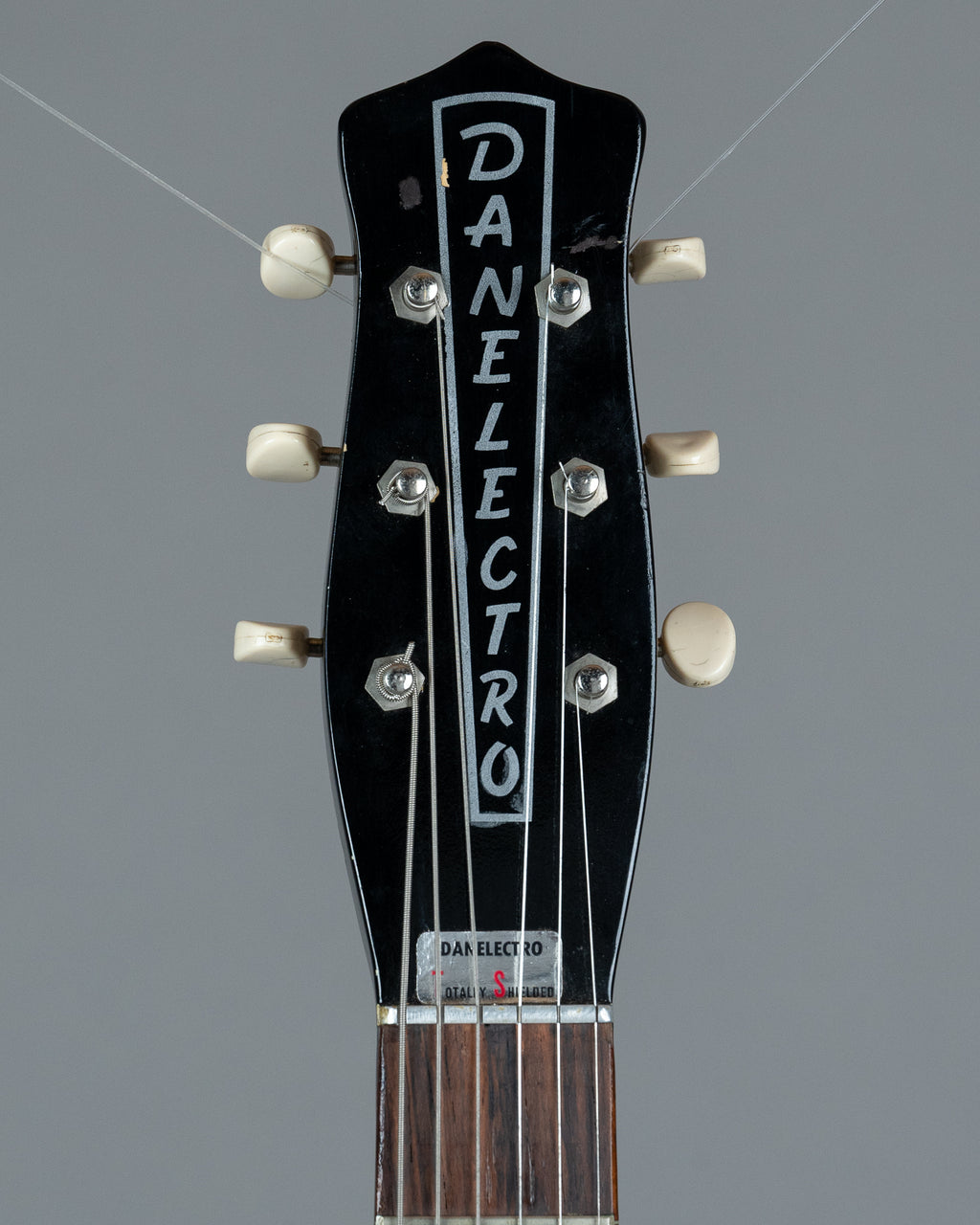 1964 Danelectro DC-1 (USA, Black, OHSC)