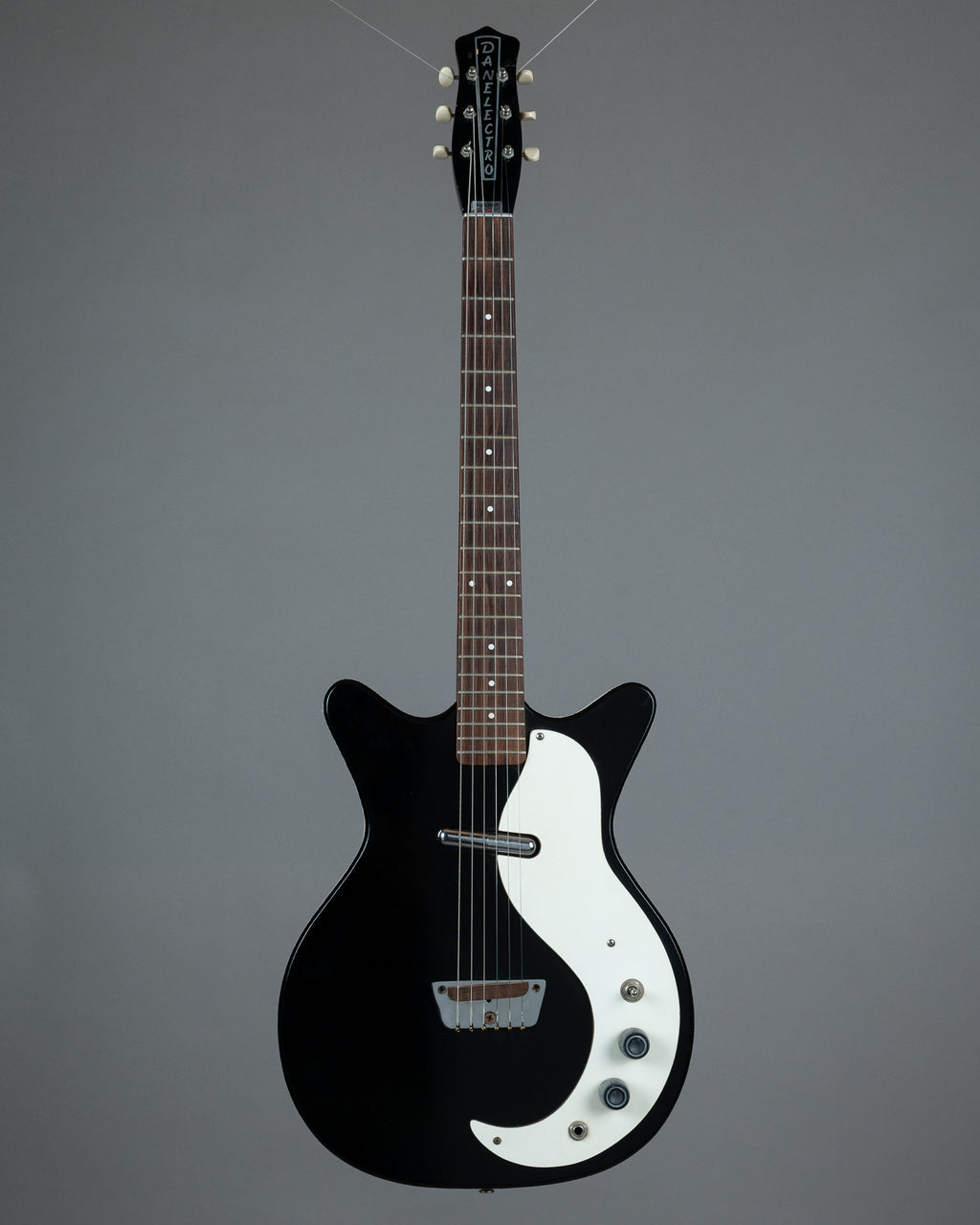 1964 Danelectro DC-1 (USA, Black, OHSC)