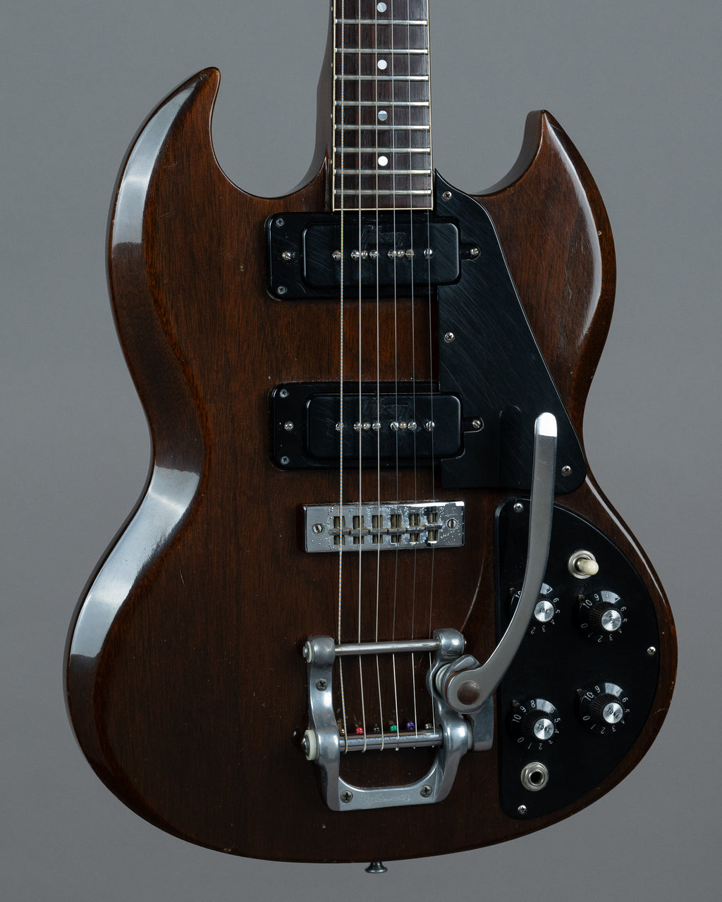 1971 Gibson SG Pro (USA, Walnut, Stamford Case)