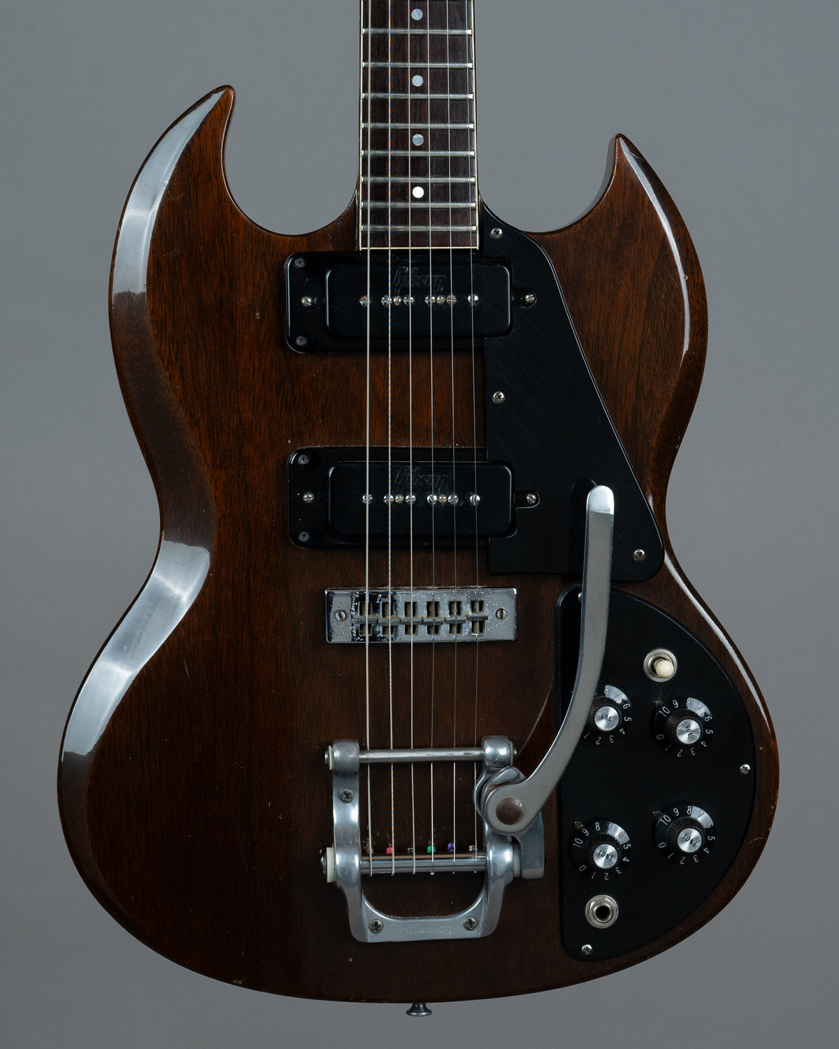 1971 Gibson SG Pro (USA, Walnut, Stamford Case)
