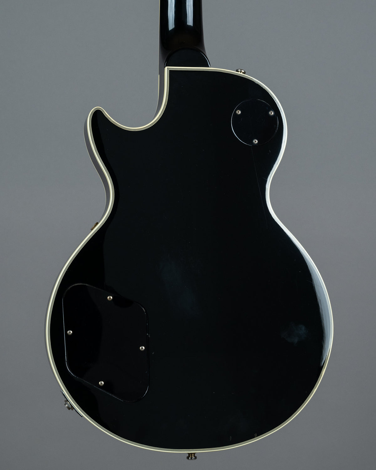 2001 Epiphone LPC-80 Les Paul Custom (Japan, Ebony, HSC)