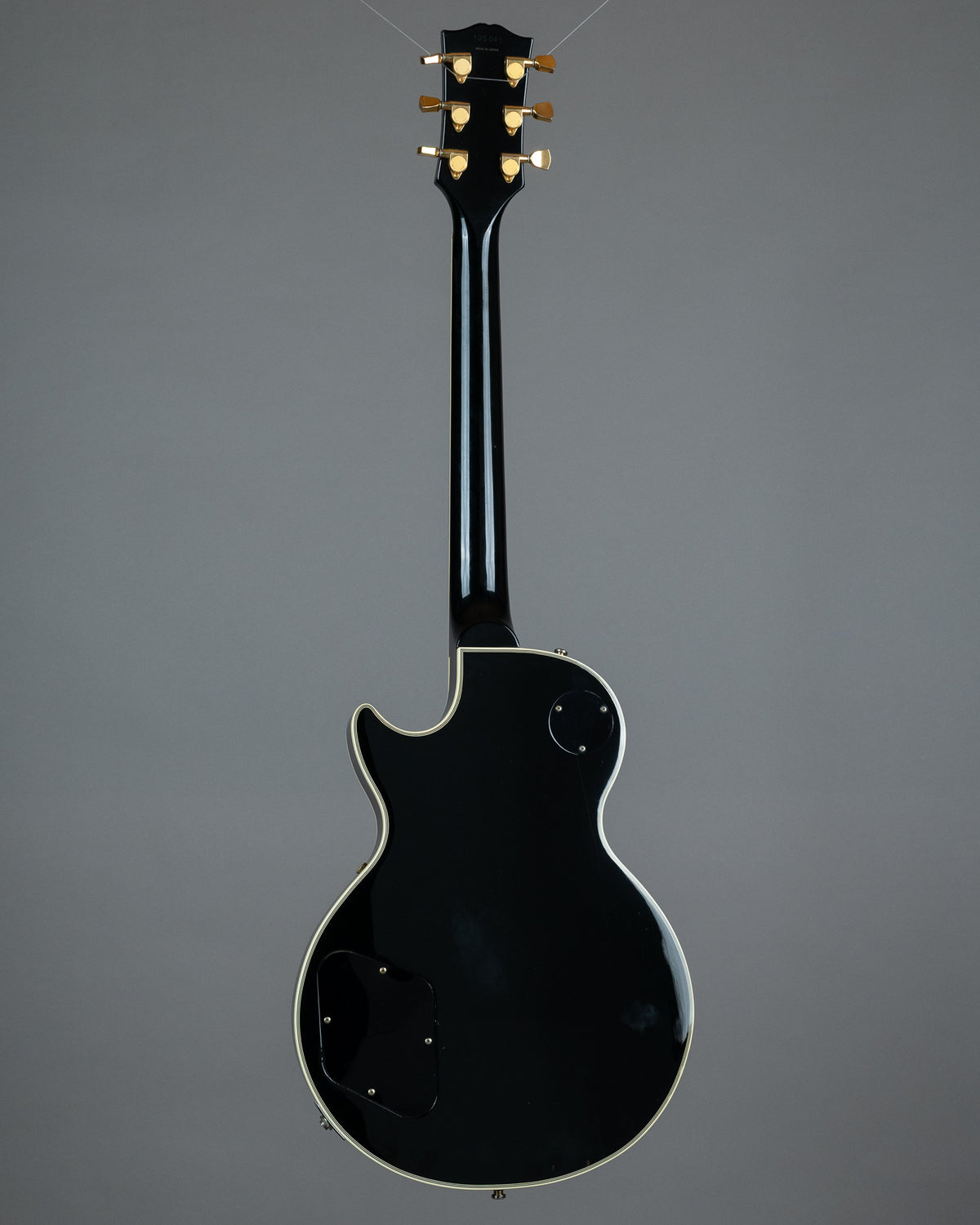 2001 Epiphone LPC-80 Les Paul Custom (Japan, Ebony, HSC)