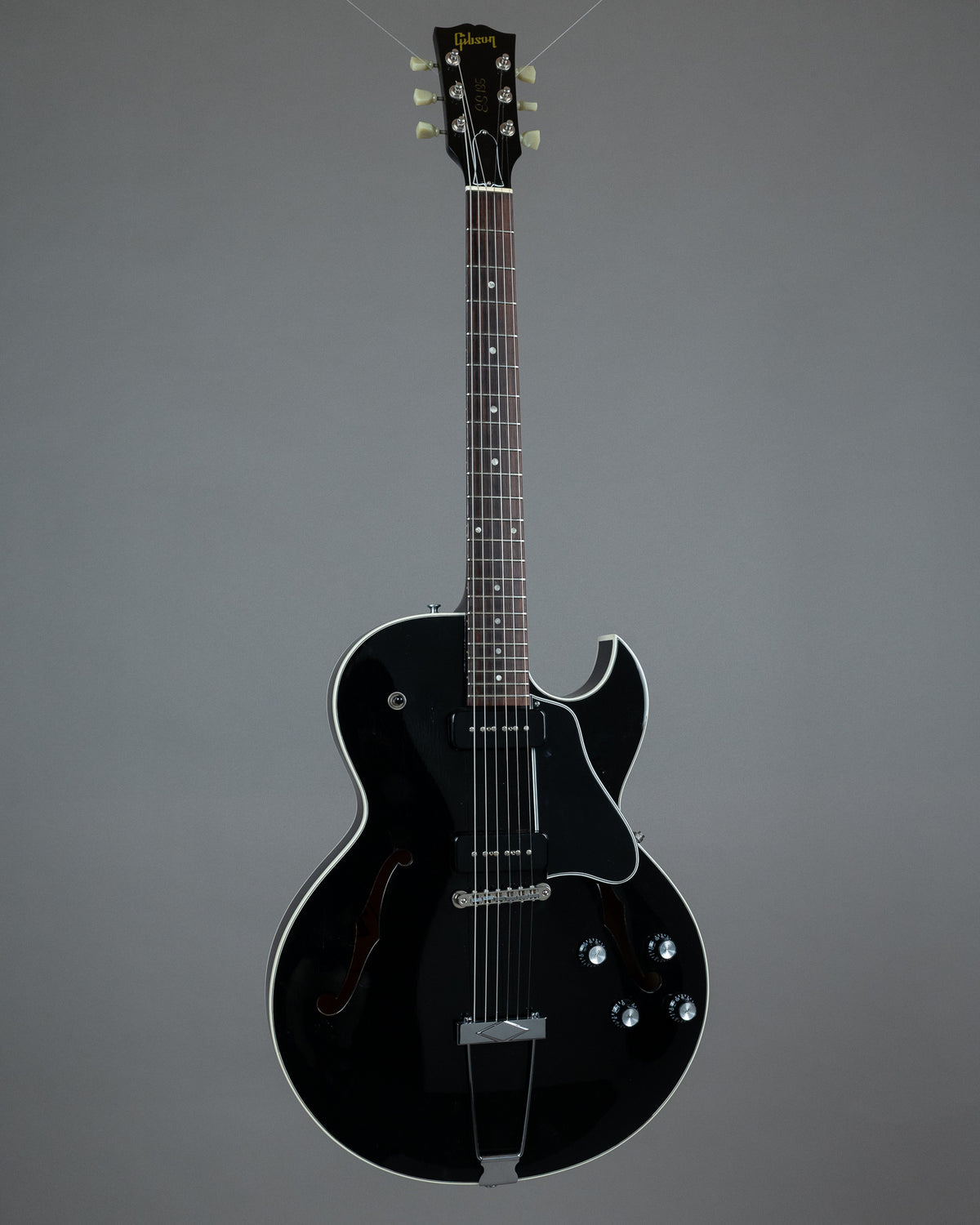 1993 Gibson ES-135 (USA, Black, OHSC)