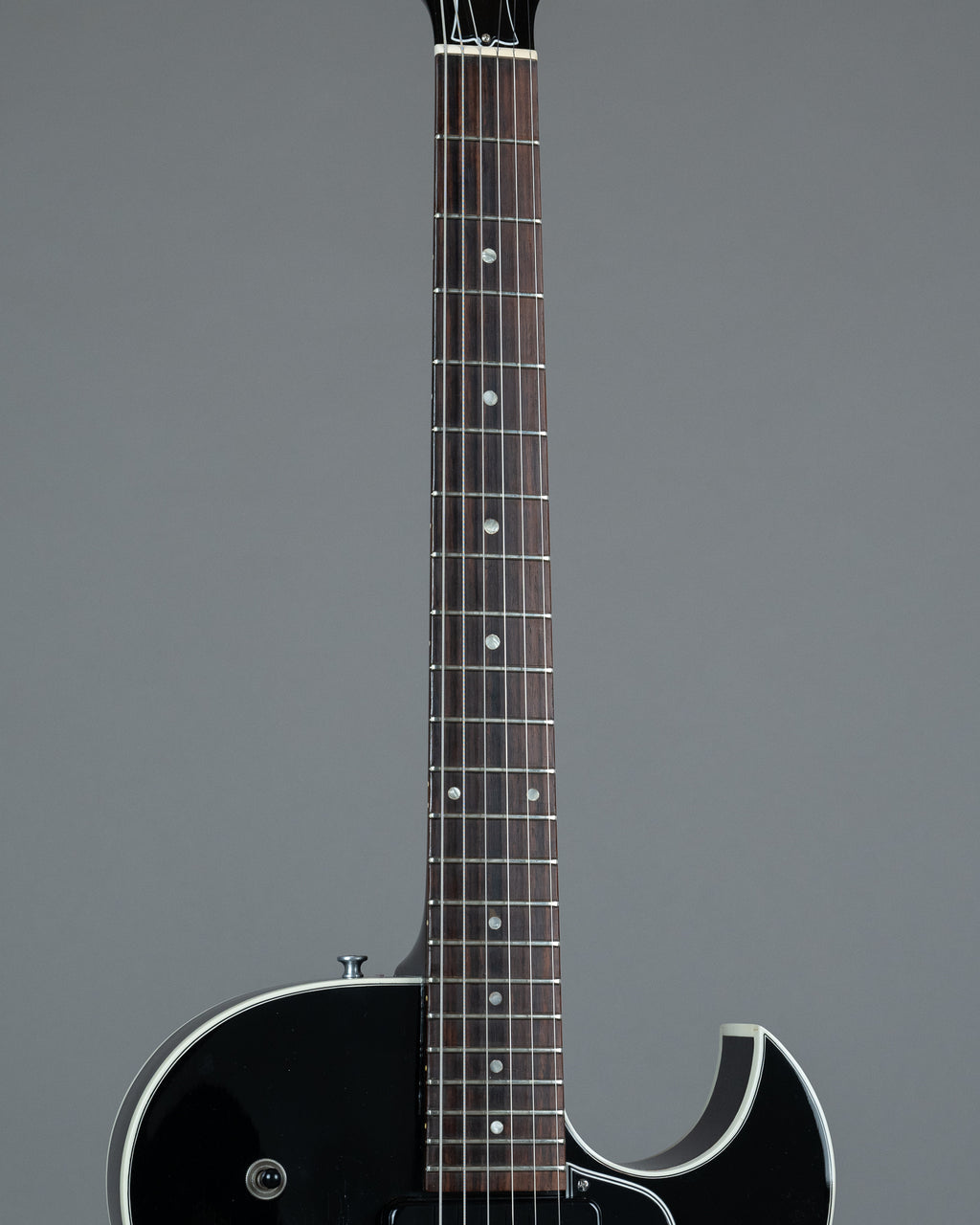 1993 Gibson ES-135 (USA, Black, OHSC)