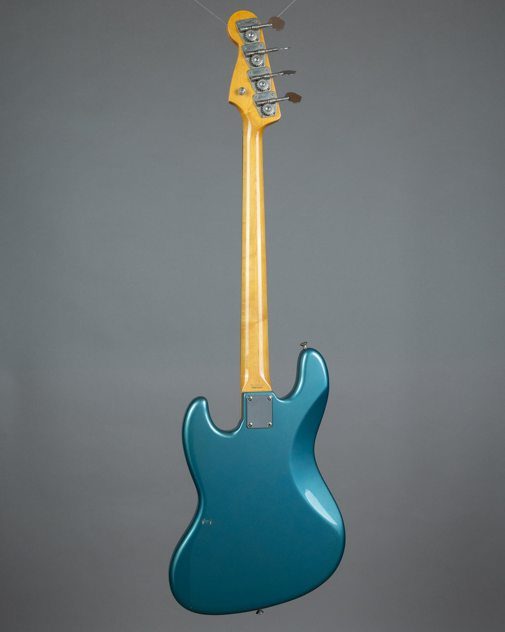 c2007 Fender JB-62 Jazz Bass (Japan, Ocean Turquoise Metallic, Matching Headstock)
