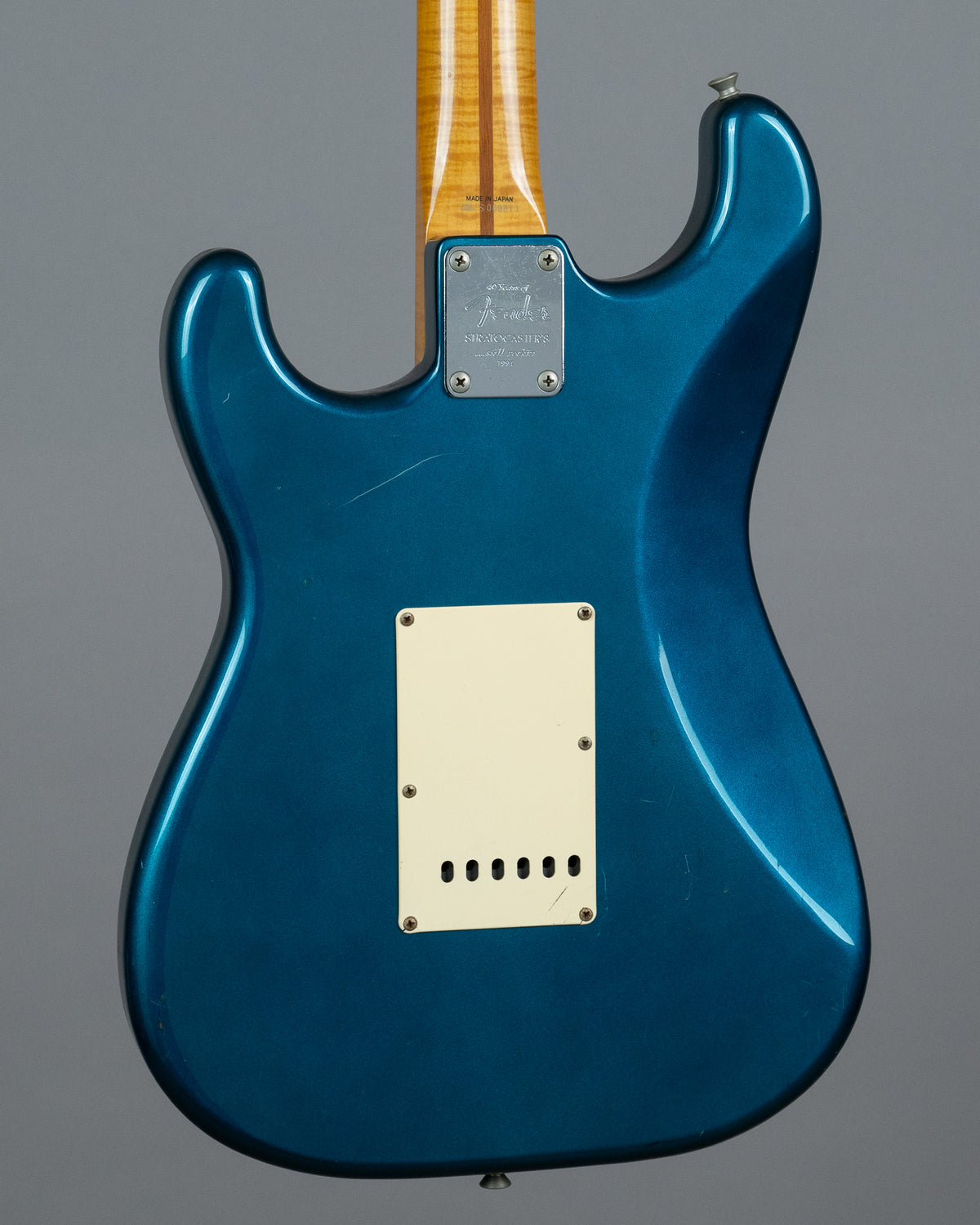 1994 Fender ST-57 Foto Flame Stratocaster (Japan, Lake Placid Blue)