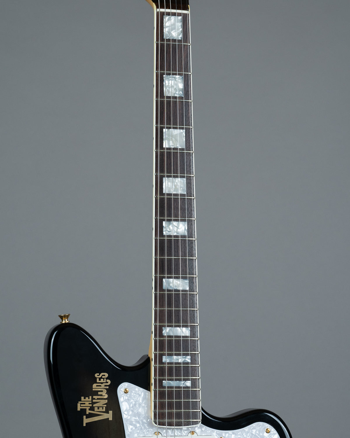 1996 Fender Limited Edition Ventures Jazzmaster JM-165VR (Japan, Midnight Black Translucent, OHSC)