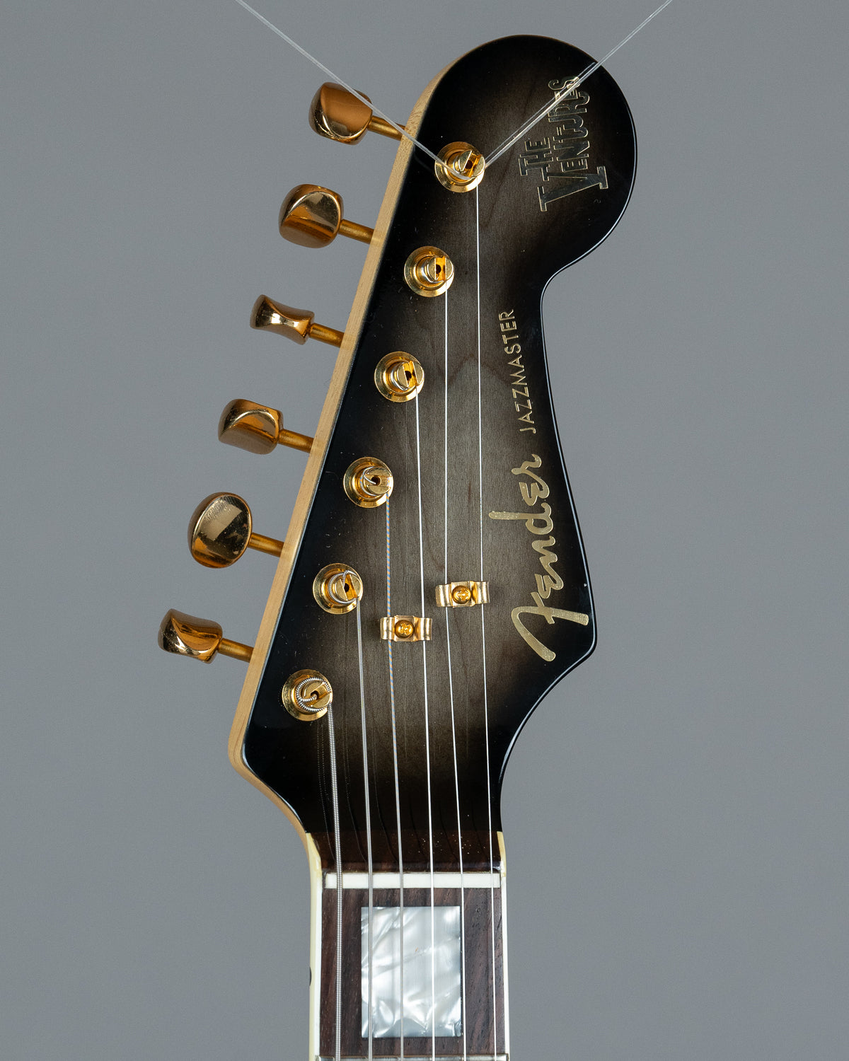 1996 Fender Limited Edition Ventures Jazzmaster JM-165VR (Japan, Midnight Black Translucent, OHSC)