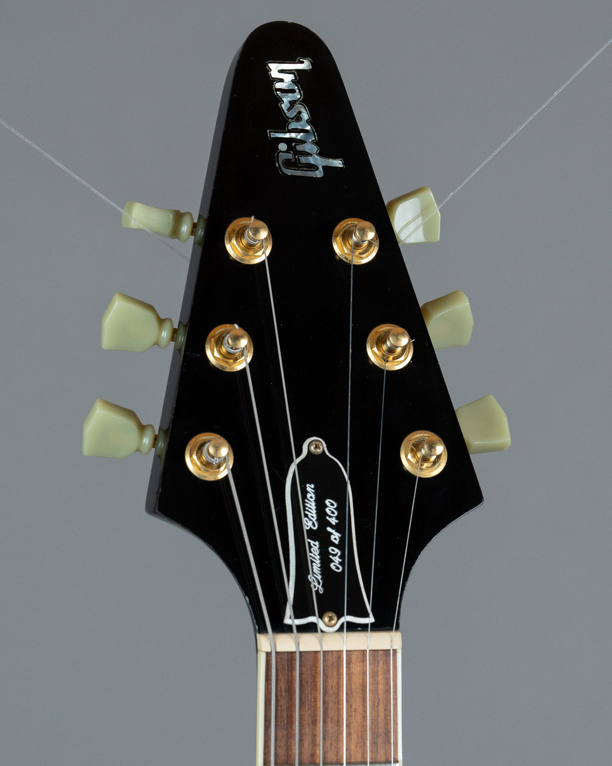 1992 Gibson 'Hall Of Fame' Hendrix Flying V 049/400 (USA, Ebony, OHSC)
