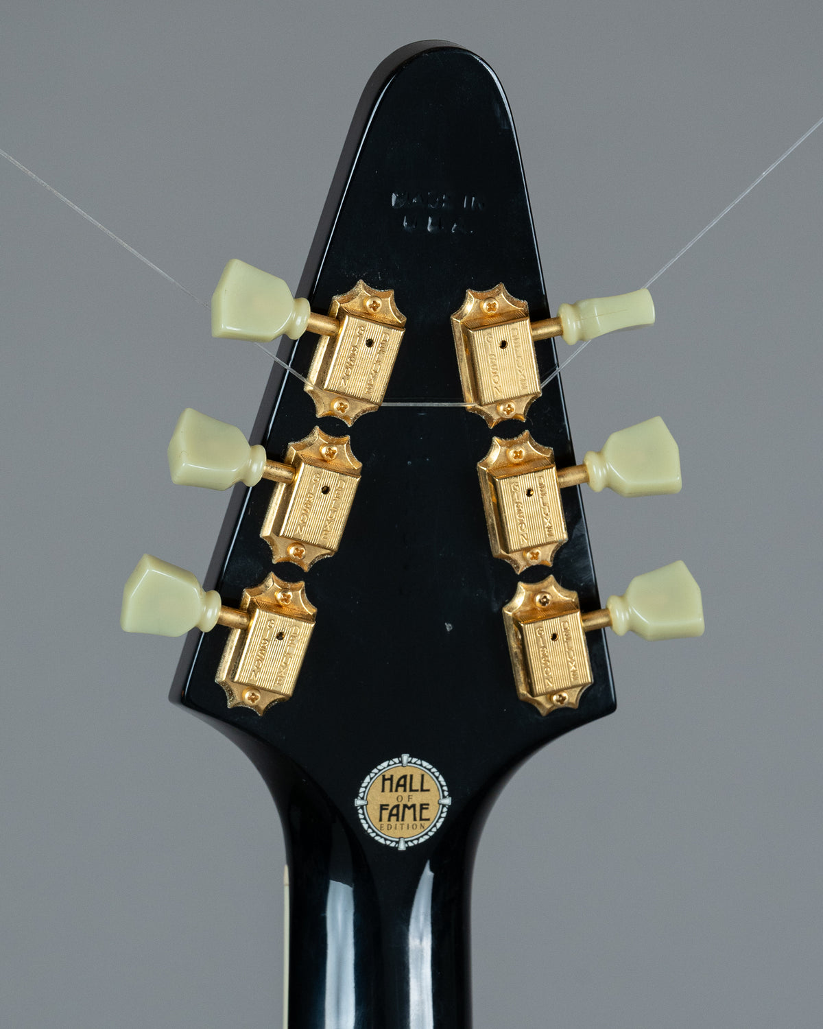 1992 Gibson 'Hall Of Fame' Hendrix Flying V 049/400 (USA, Ebony, OHSC)