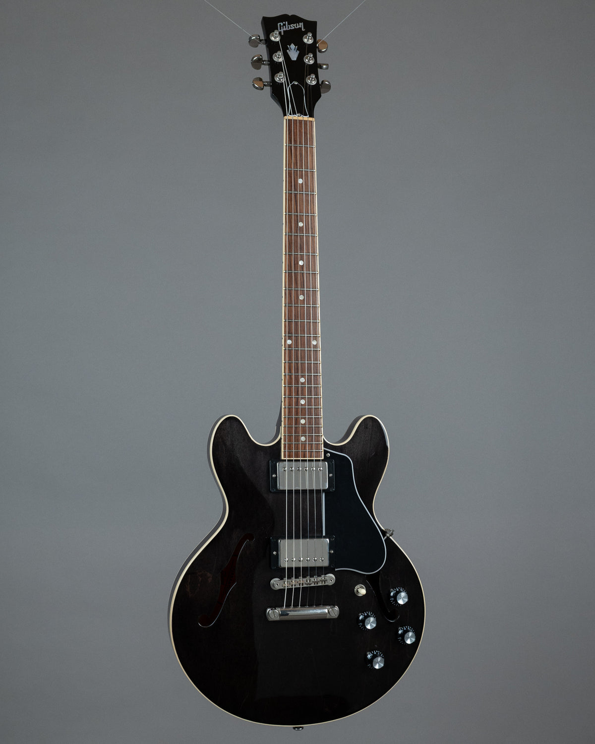 2021 Gibson ES-339 (USA, Transparent Ebony, OHSC)