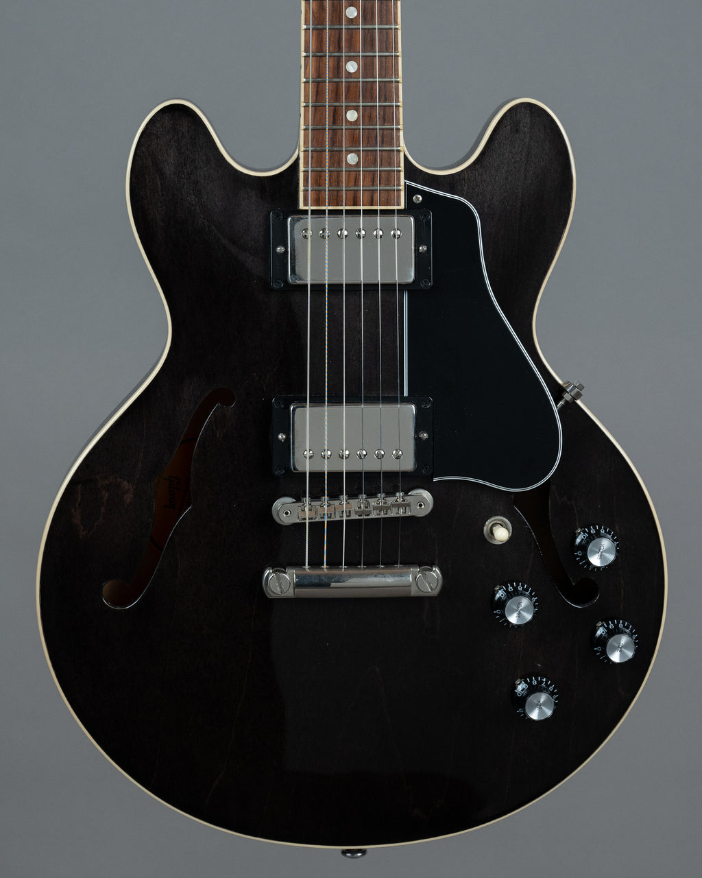 2021 Gibson ES-339 (USA, Transparent Ebony, OHSC)