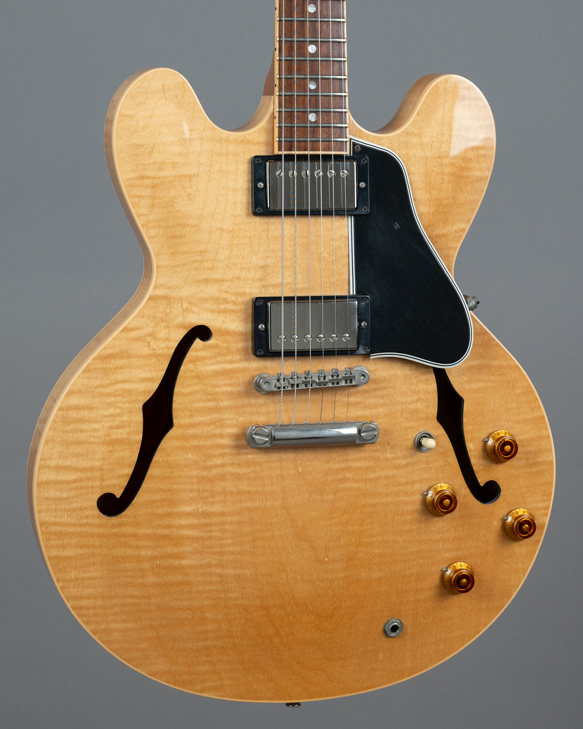 2012 Gibson Custom Memphis ES-335 Dot Figured (USA, Antique Natural, OHSC)