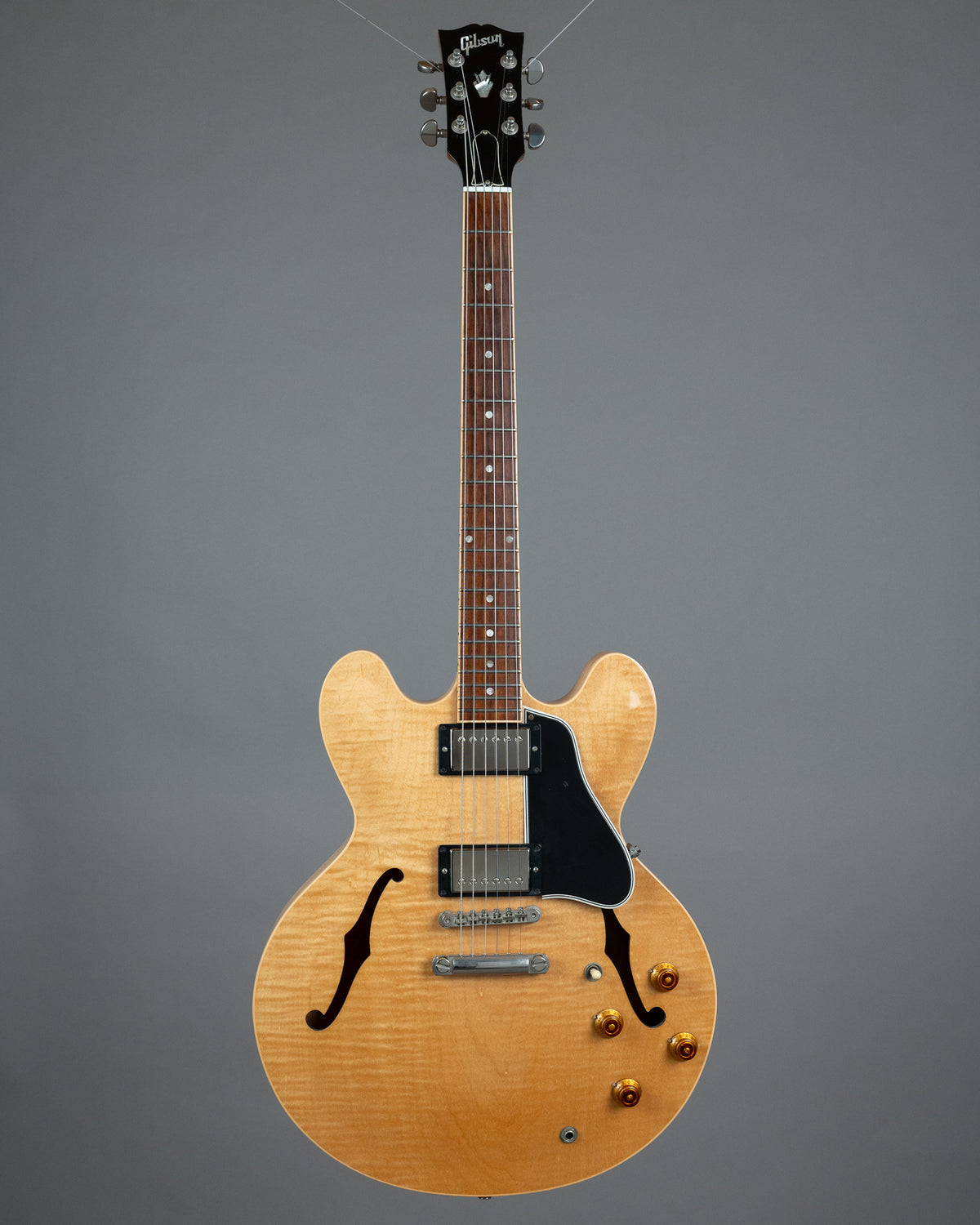 2012 Gibson Custom Memphis ES-335 Dot Figured (USA, Antique Natural, OHSC)