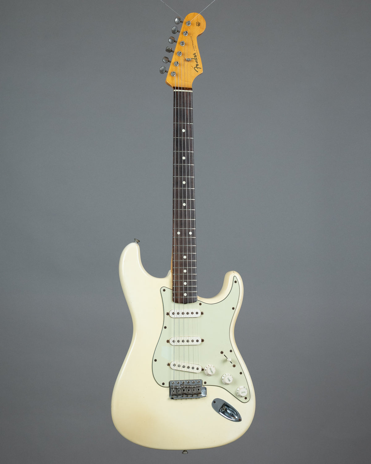 2008 Fender American Vintage Reissue '62 Stratocaster (USA, Olympic White, Fender Tweed HSC)