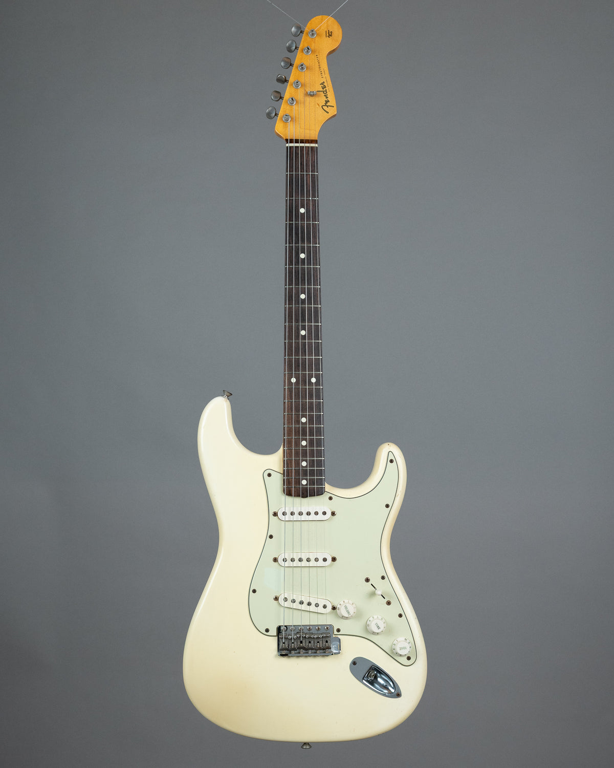 2008 Fender American Vintage Reissue '62 Stratocaster (USA, Olympic White, Fender Tweed HSC)