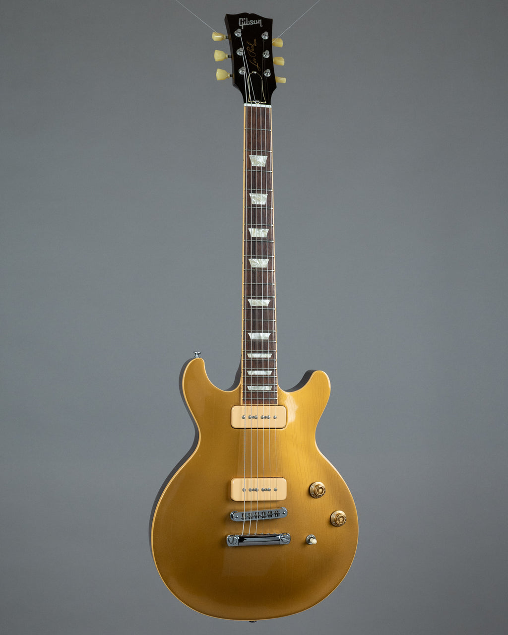 2009 Gibson Les Paul Double Cut P-90 (USA, Goldtop, OHSC)