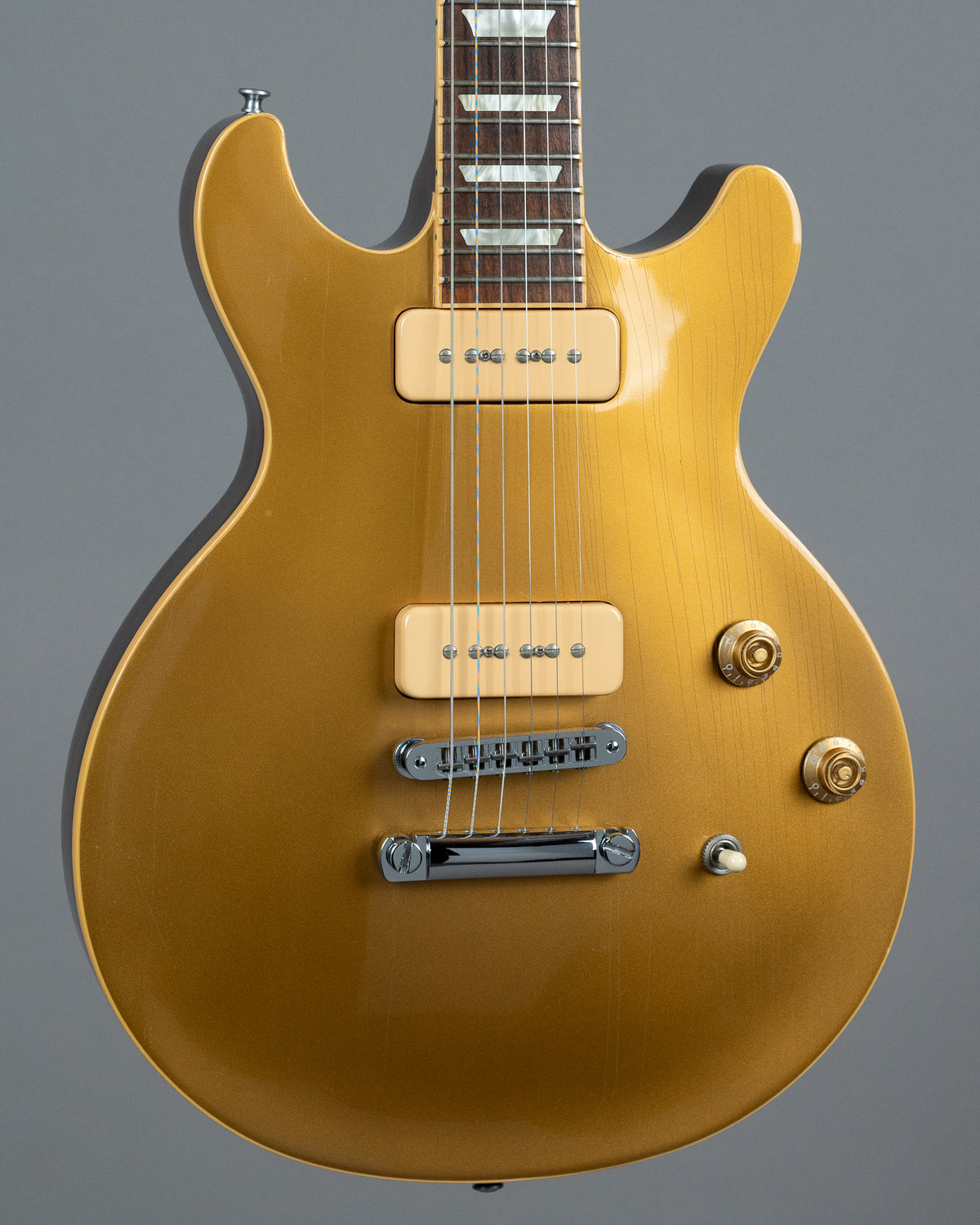 2009 Gibson Les Paul Double Cut P-90 (USA, Goldtop, OHSC)