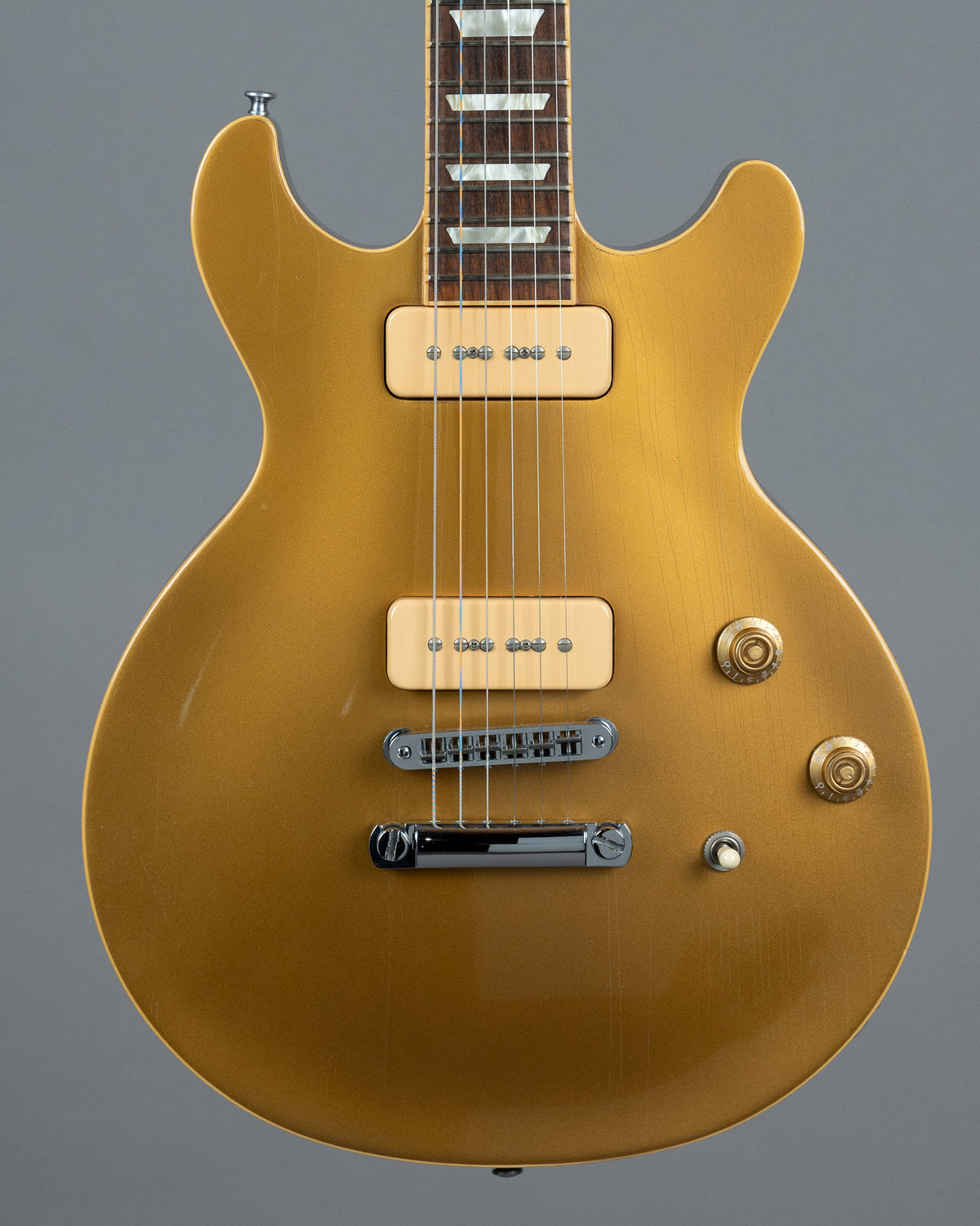 2009 Gibson Les Paul Double Cut P-90 (USA, Goldtop, OHSC)