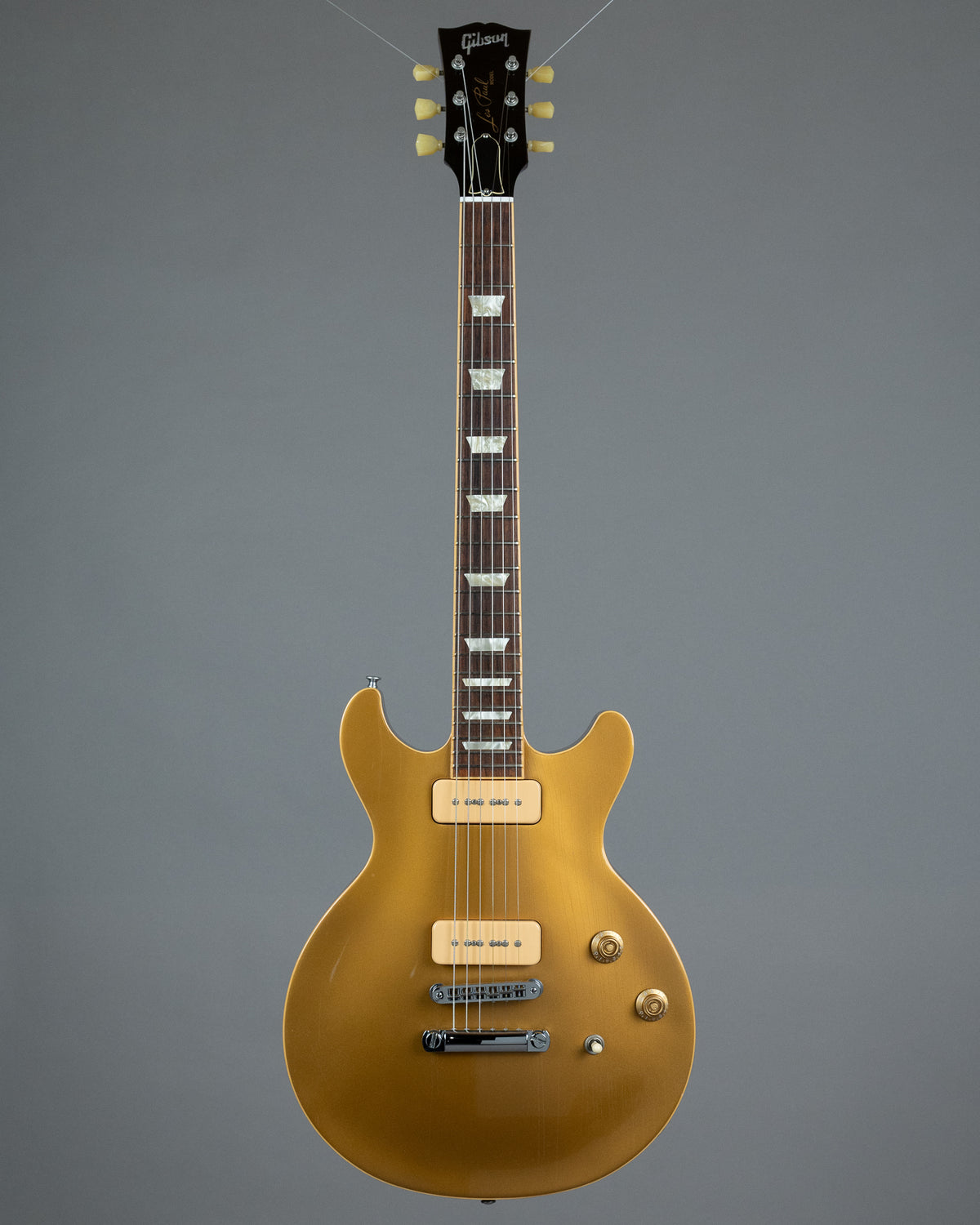 2009 Gibson Les Paul Double Cut P-90 (USA, Goldtop, OHSC)