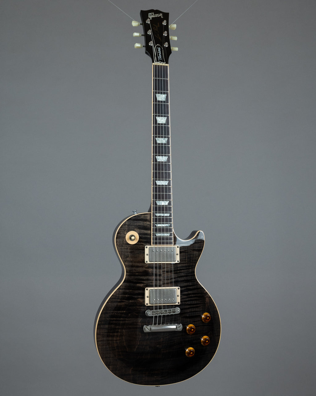 2003 Gibson Les Paul Standard Plus 50s (USA, Trans Black, OHSC)