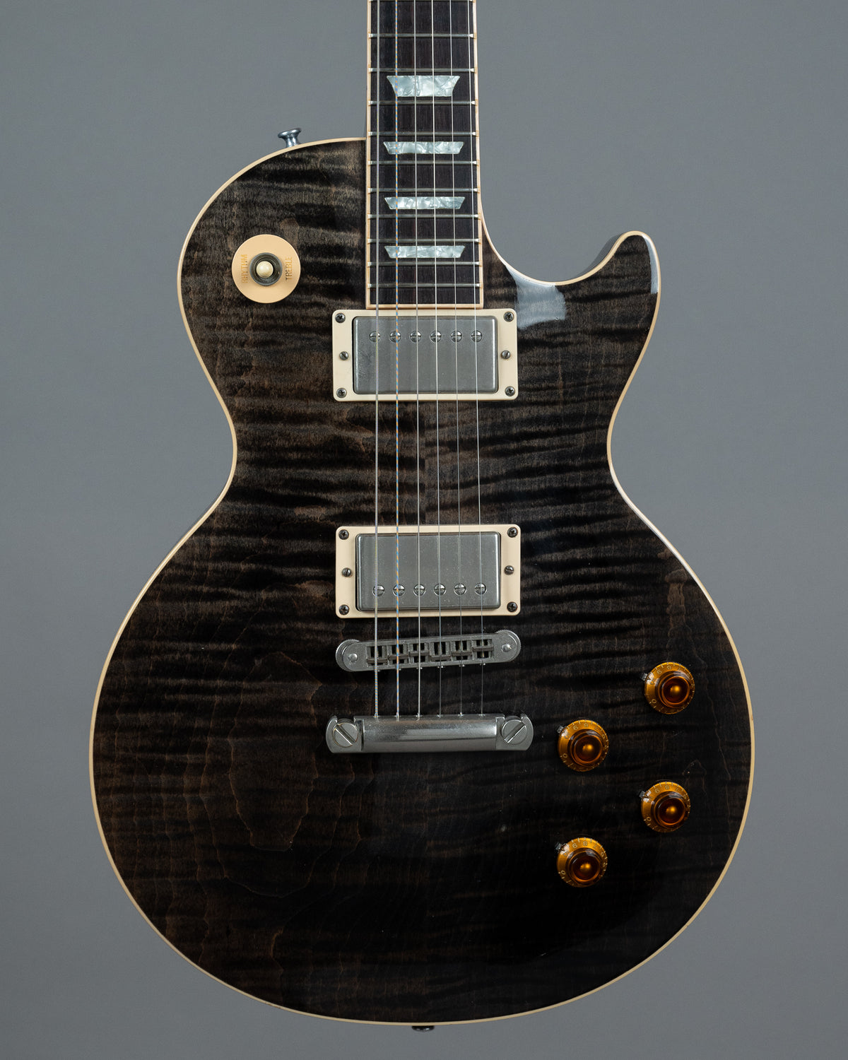 2003 Gibson Les Paul Standard Plus 50s (USA, Trans Black, OHSC)