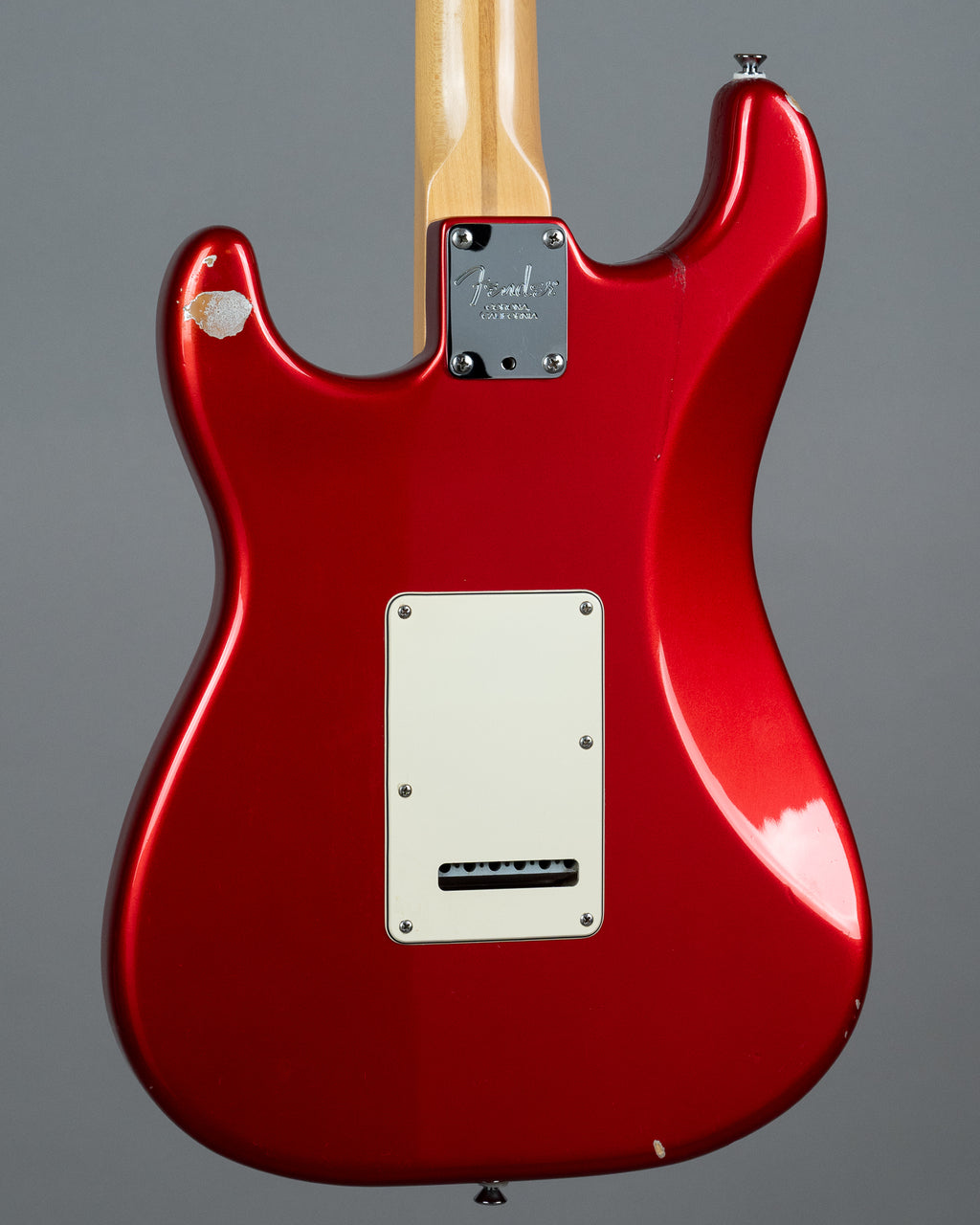2004 Fender American Standard Stratocaster (USA, Candy Apple Red, OHSC)
