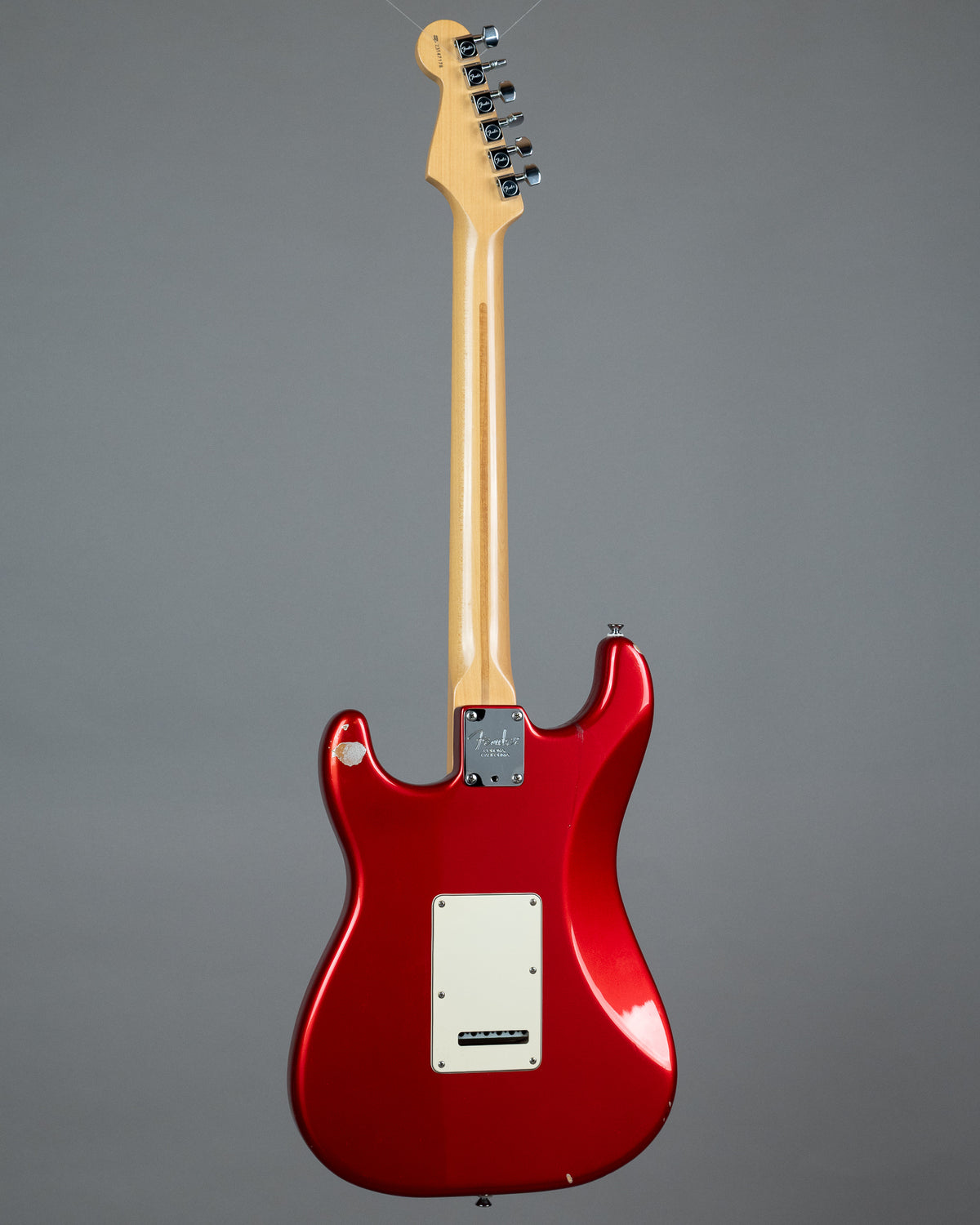 2004 Fender American Standard Stratocaster (USA, Candy Apple Red, OHSC)