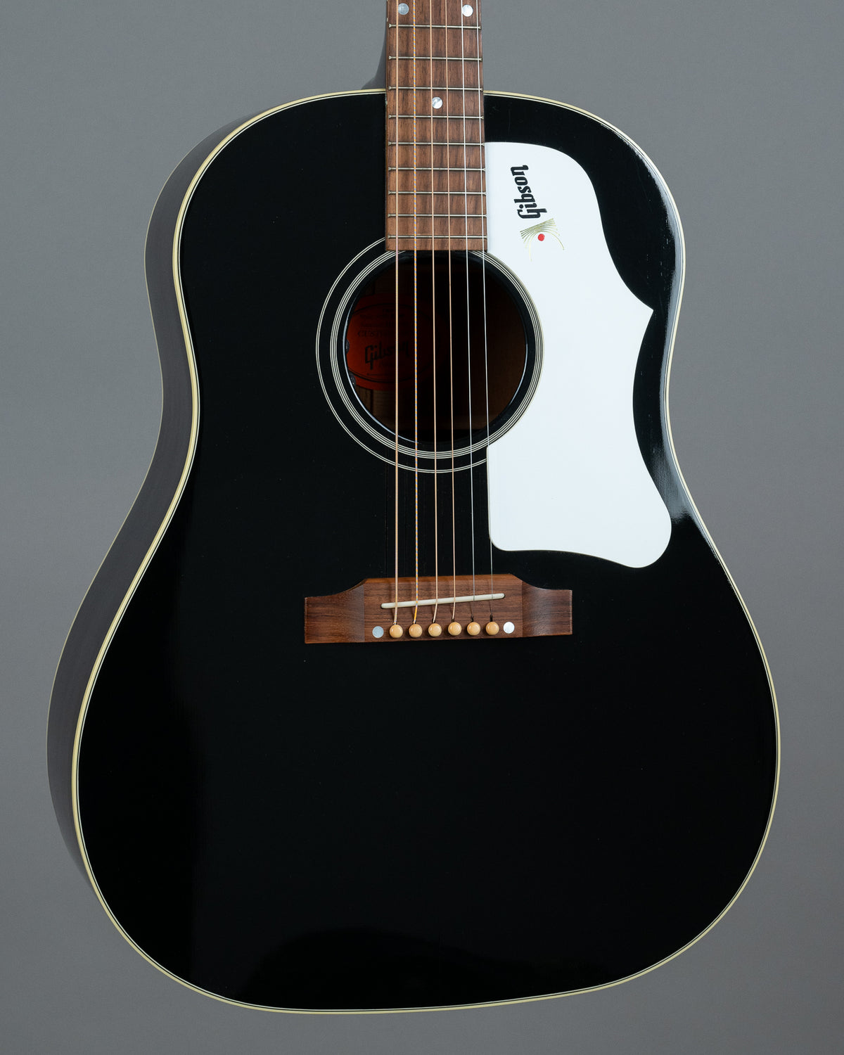 2016 Gibson '1960's J-45 Ebony' Custom Shop (USA, Ebony, OHSC)