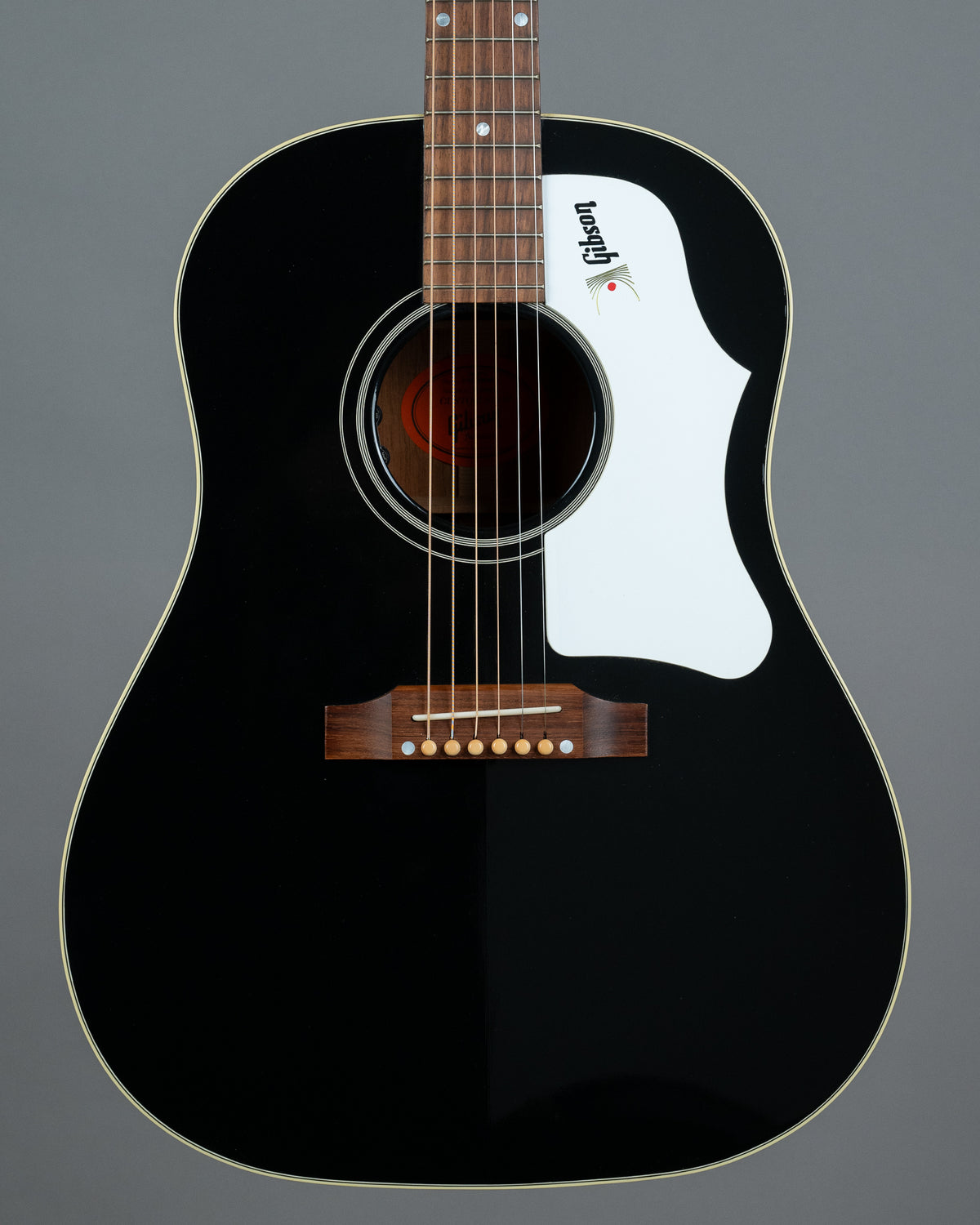 2016 Gibson '1960's J-45 Ebony' Custom Shop (USA, Ebony, OHSC)