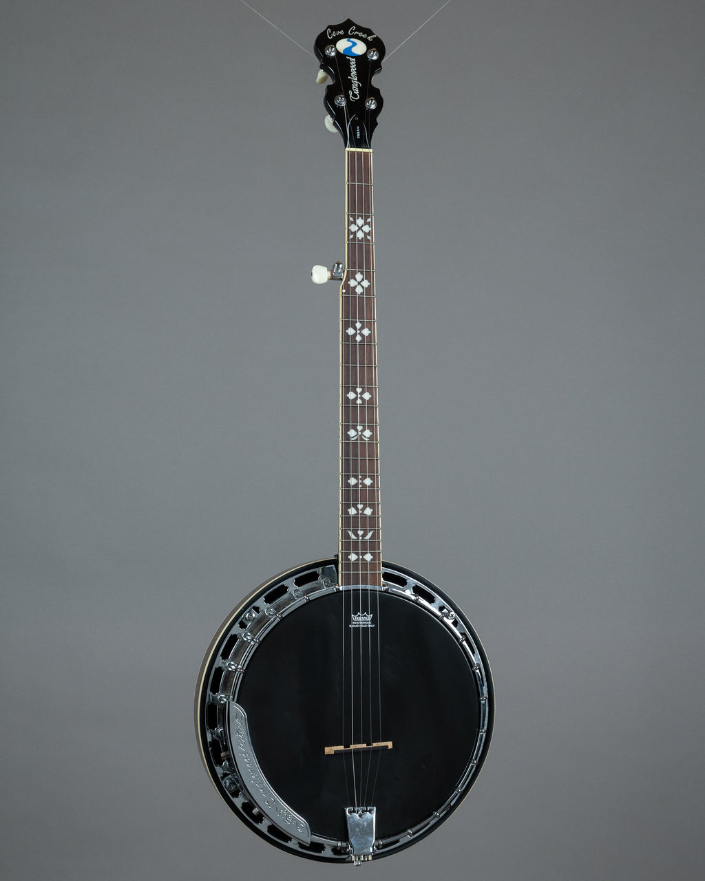 c2010s Tanglewood TBDLX-G 'Cove Creek' 5 String Banjo (China, Black)