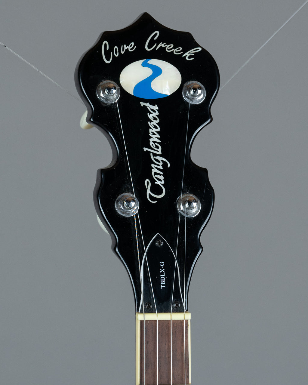 c2010s Tanglewood TBDLX-G 'Cove Creek' 5 String Banjo (China, Black)