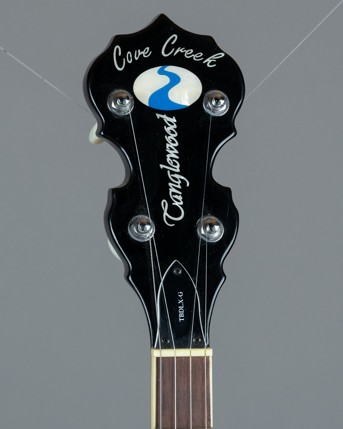 c2010s Tanglewood TBDLX-G 'Cove Creek' 5 String Banjo (China, Black)