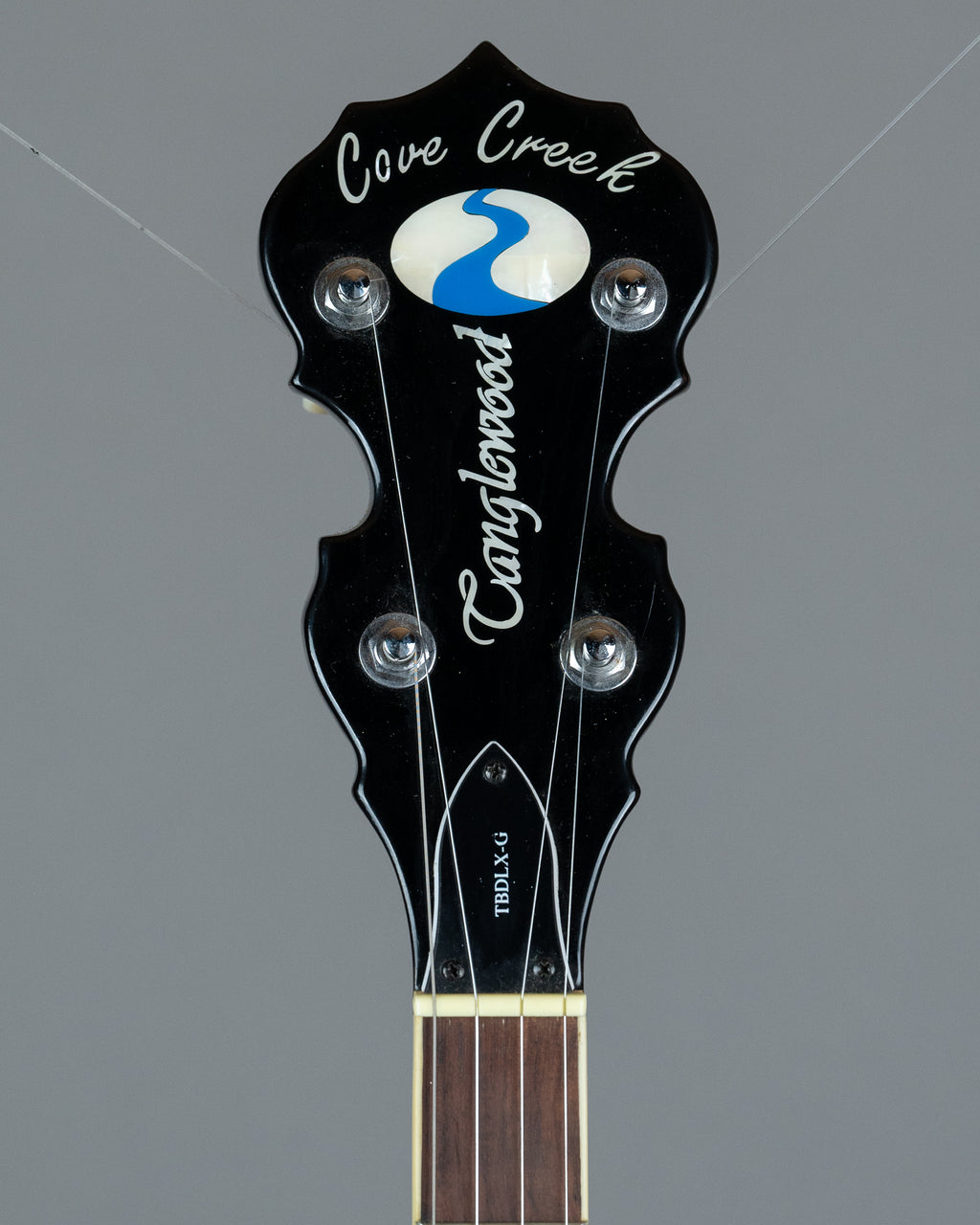 c2010s Tanglewood TBDLX-G 'Cove Creek' 5 String Banjo (China, Black)