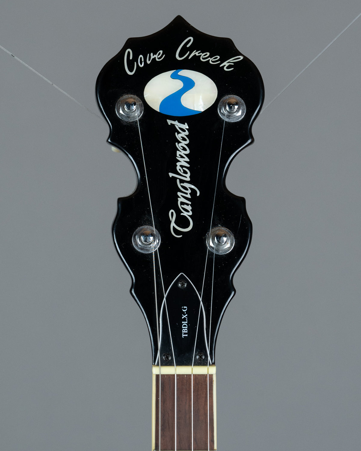 c2010s Tanglewood TBDLX-G 'Cove Creek' 5 String Banjo (China, Black)