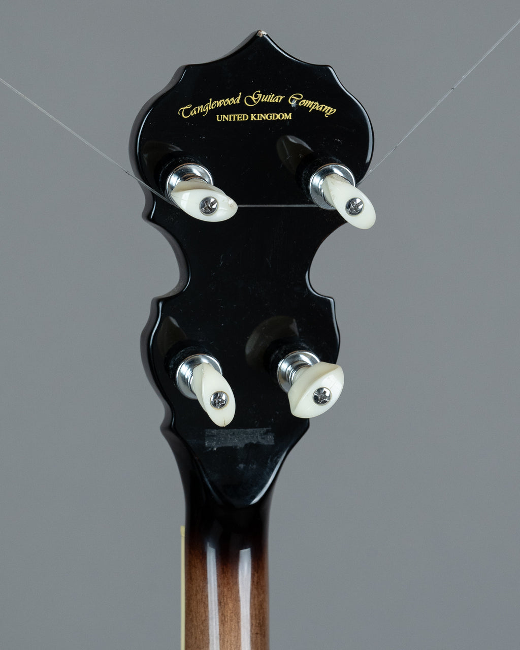 c2010s Tanglewood TBDLX-G 'Cove Creek' 5 String Banjo (China, Black)