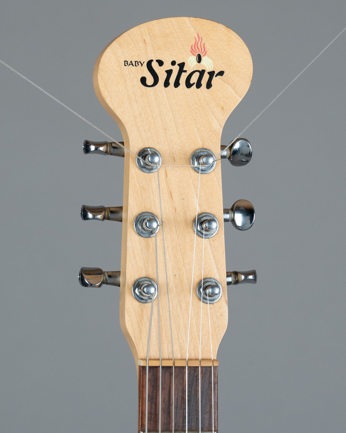 c2000s Jerry Jones "Baby Sitar" (USA, Green Crackle)