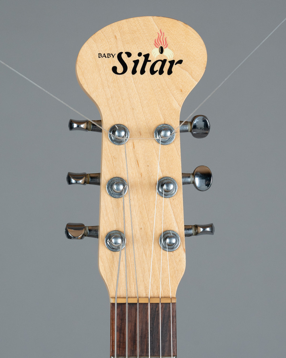 c2000s Jerry Jones "Baby Sitar" (USA, Green Crackle)