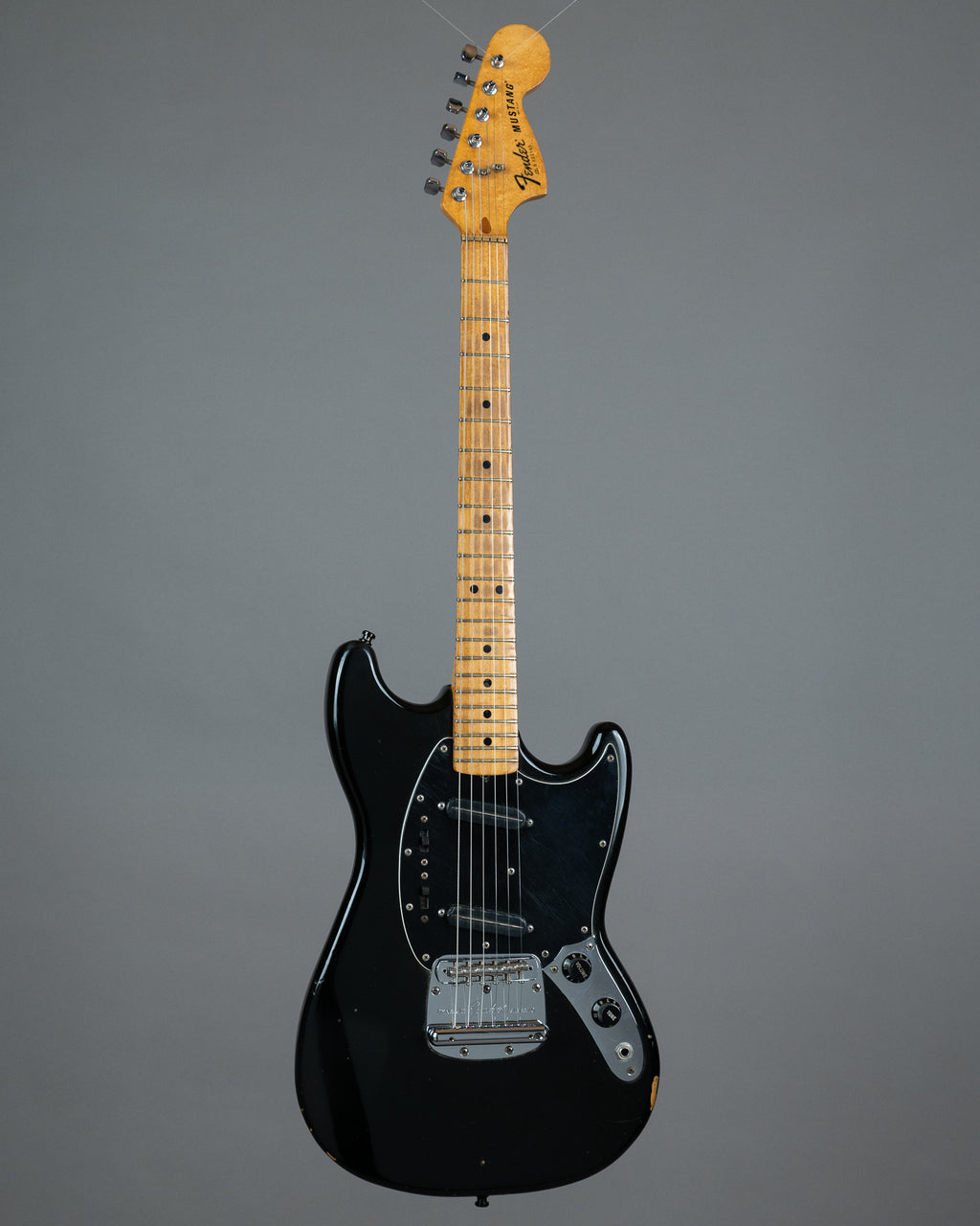 c1978 Fender Mustang MOD (USA, Black)