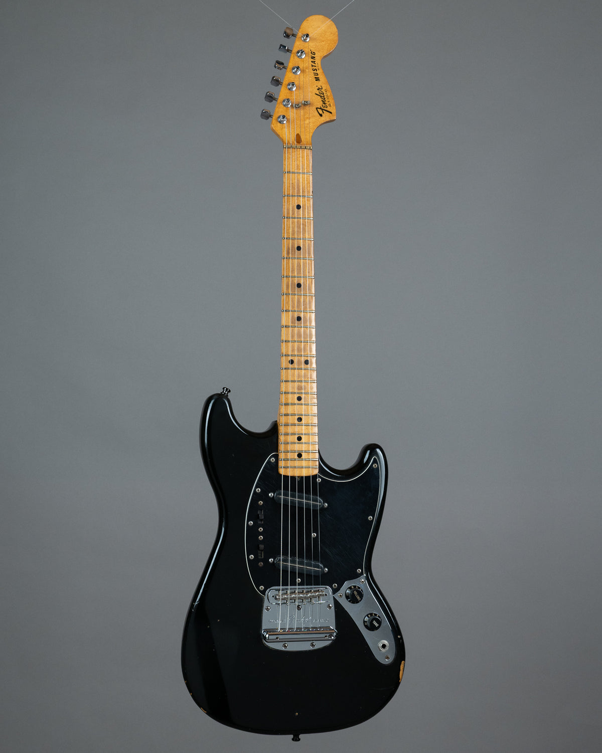 c1978 Fender Mustang MOD (USA, Black)