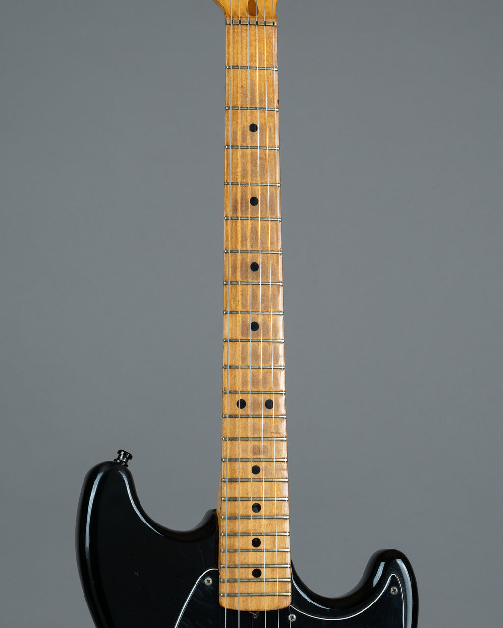 c1978 Fender Mustang MOD (USA, Black)