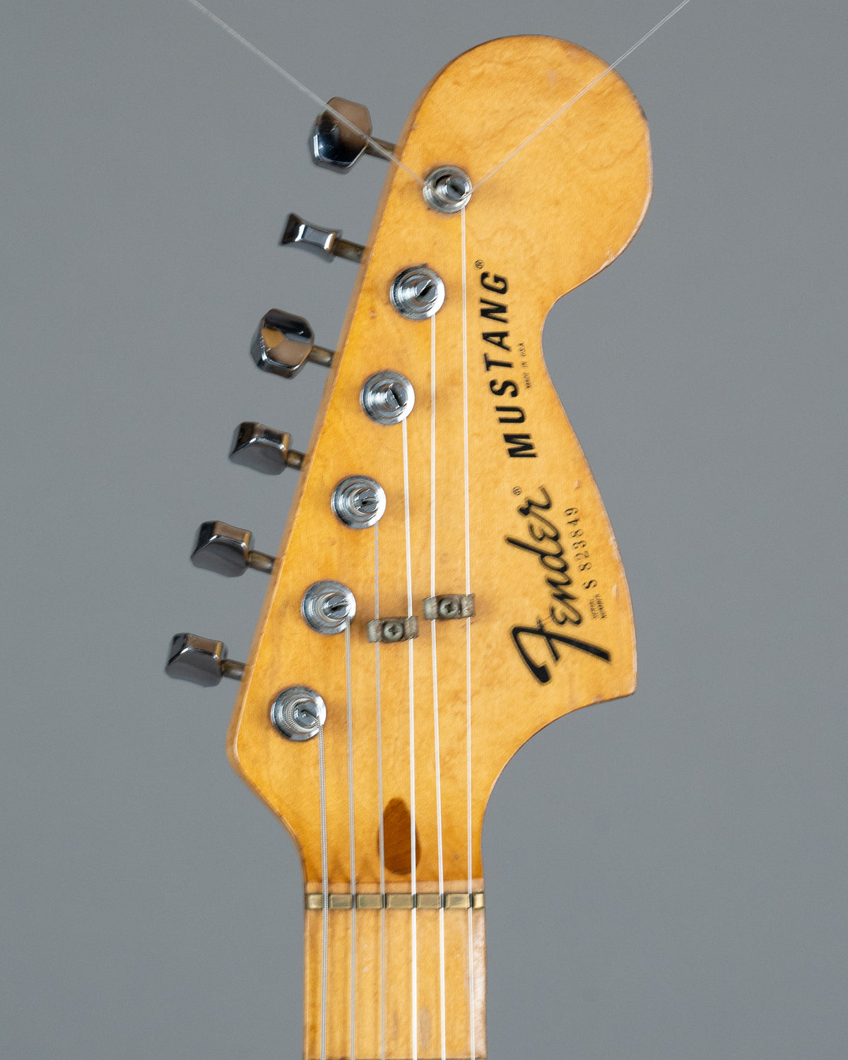 c1978 Fender Mustang MOD (USA, Black)