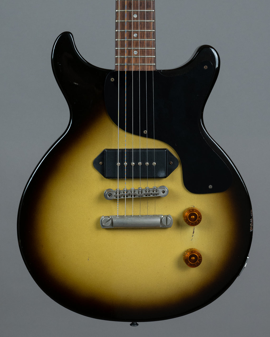 1989 GIbson Les Paul Junior (USA, Sunburst, Gibson HSC)
