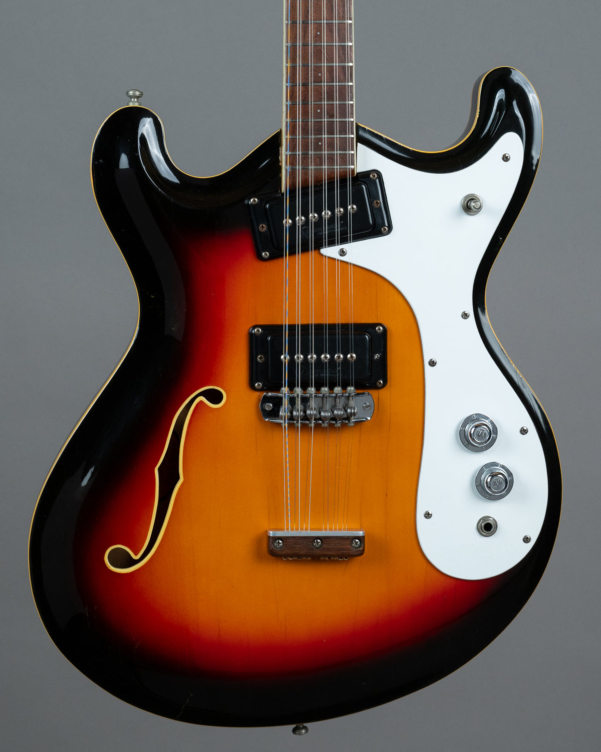 1966 Mosrite Combo XII (USA, Sunburst)
