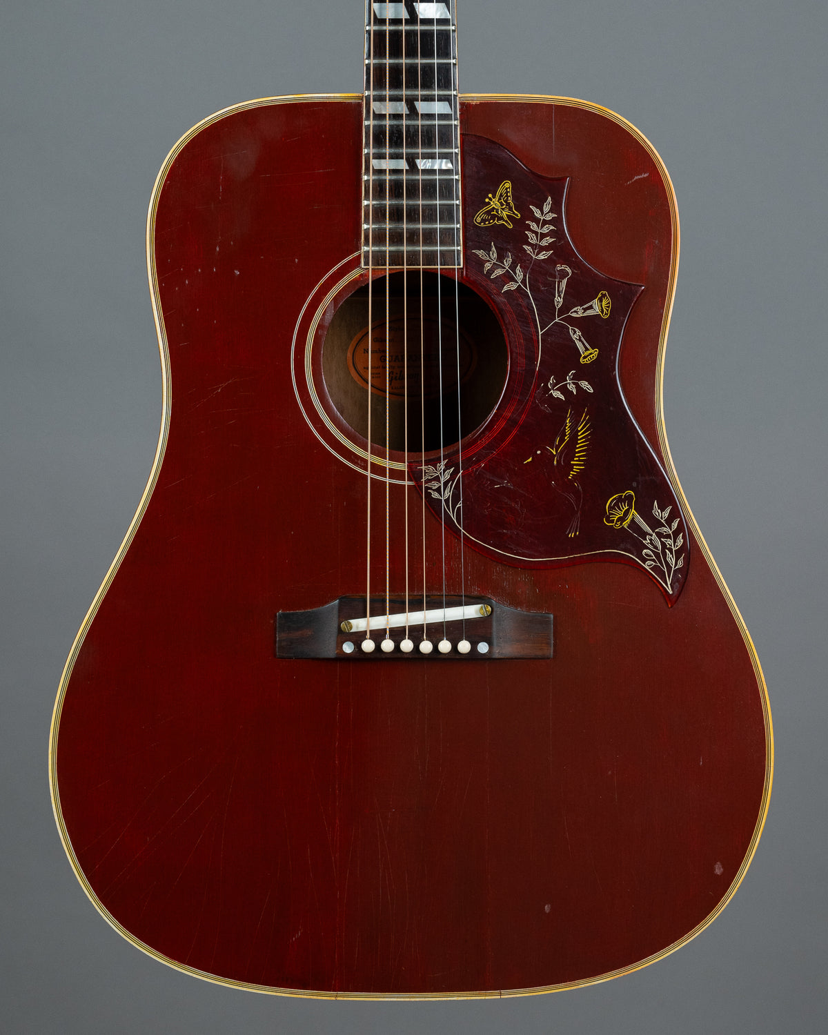 1968 Gibson Hummingbird (USA, Cherry, HSC)