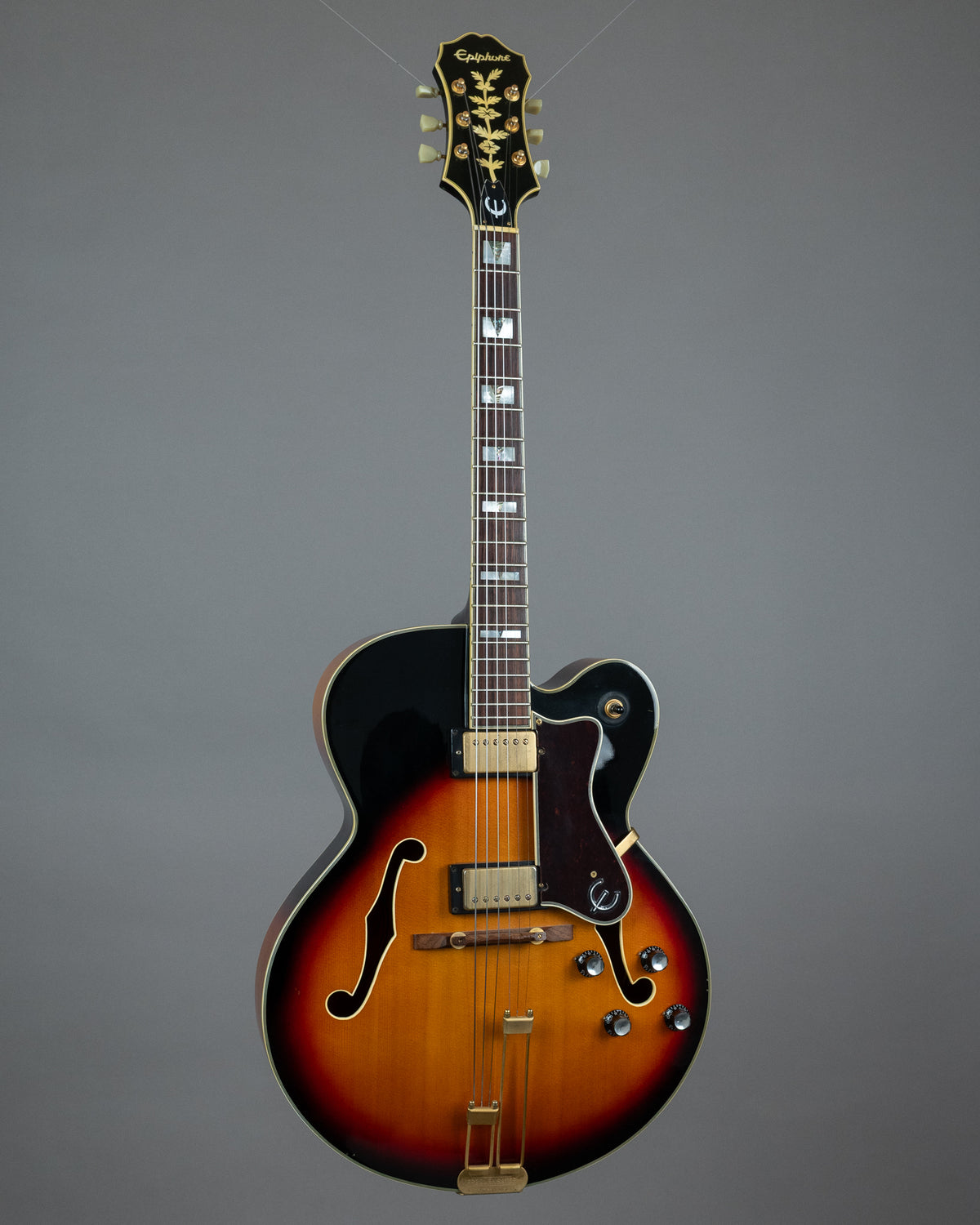 1997 Epiphone Broadway VC (Korea, Sunburst, OHSC)